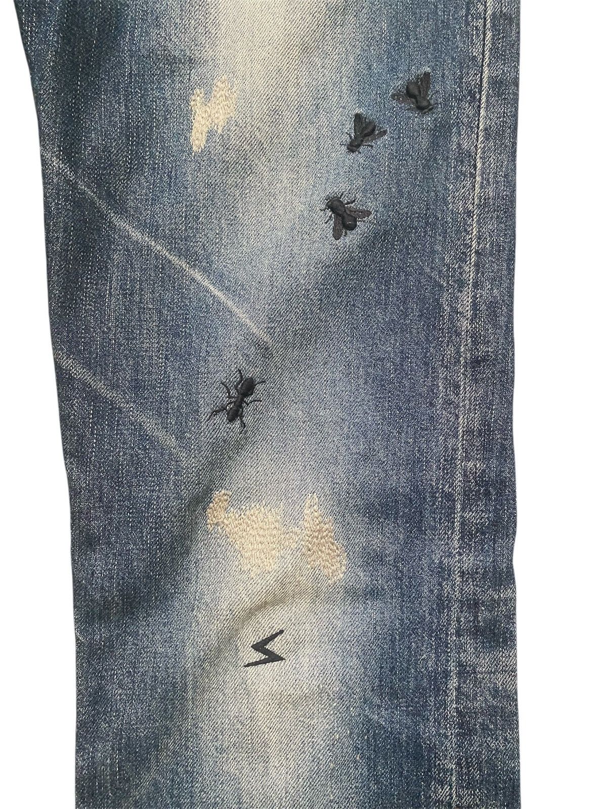 Undercover 08 Bug Denim Size US 32 / EU 48 - 2 Thumbnail
