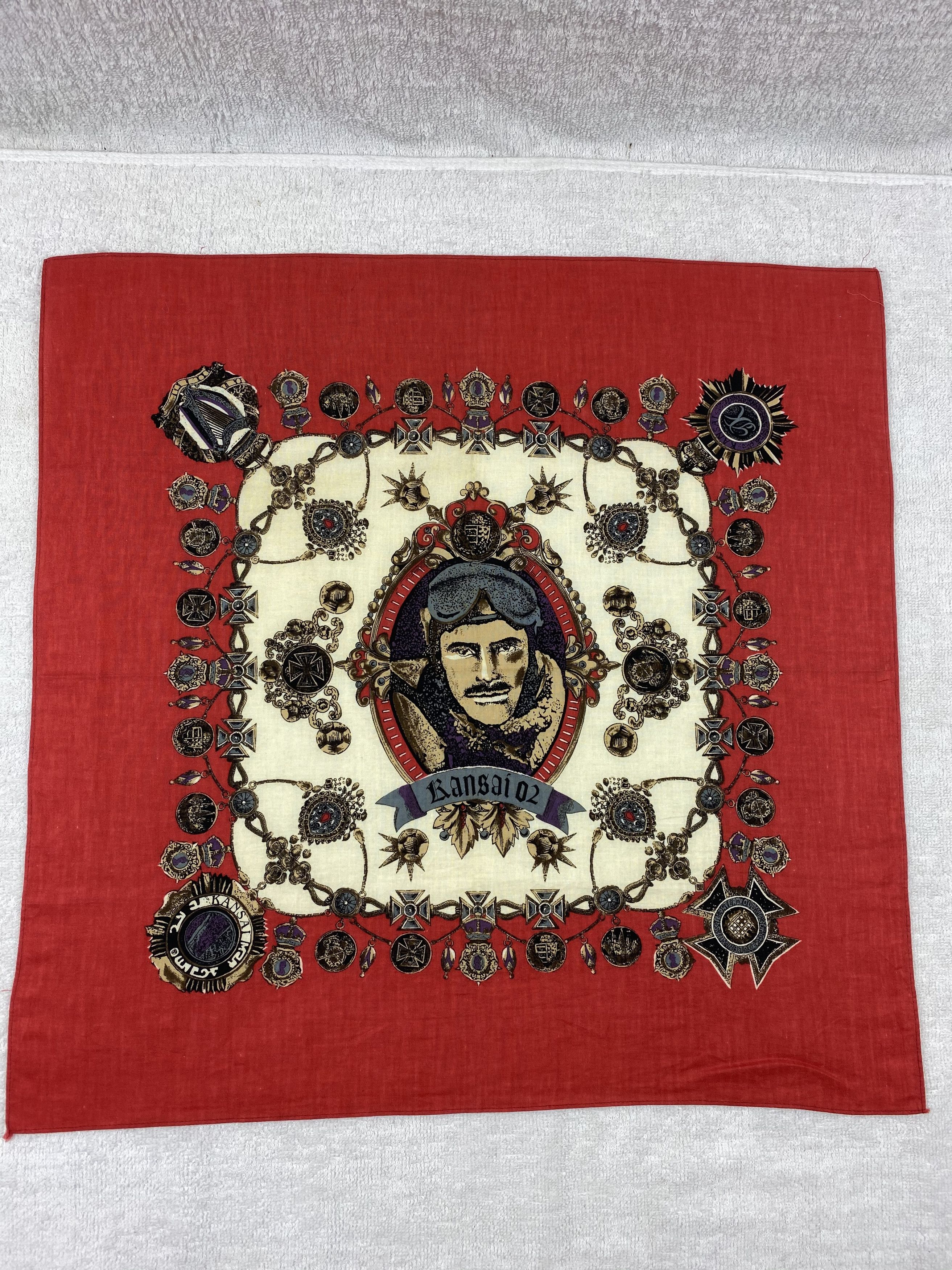 Japanese Brand × Kansai Yamamoto × Vintage Kansai Handkerchief / Bandana / Neckerchief Size ONE SIZE - 3 Thumbnail