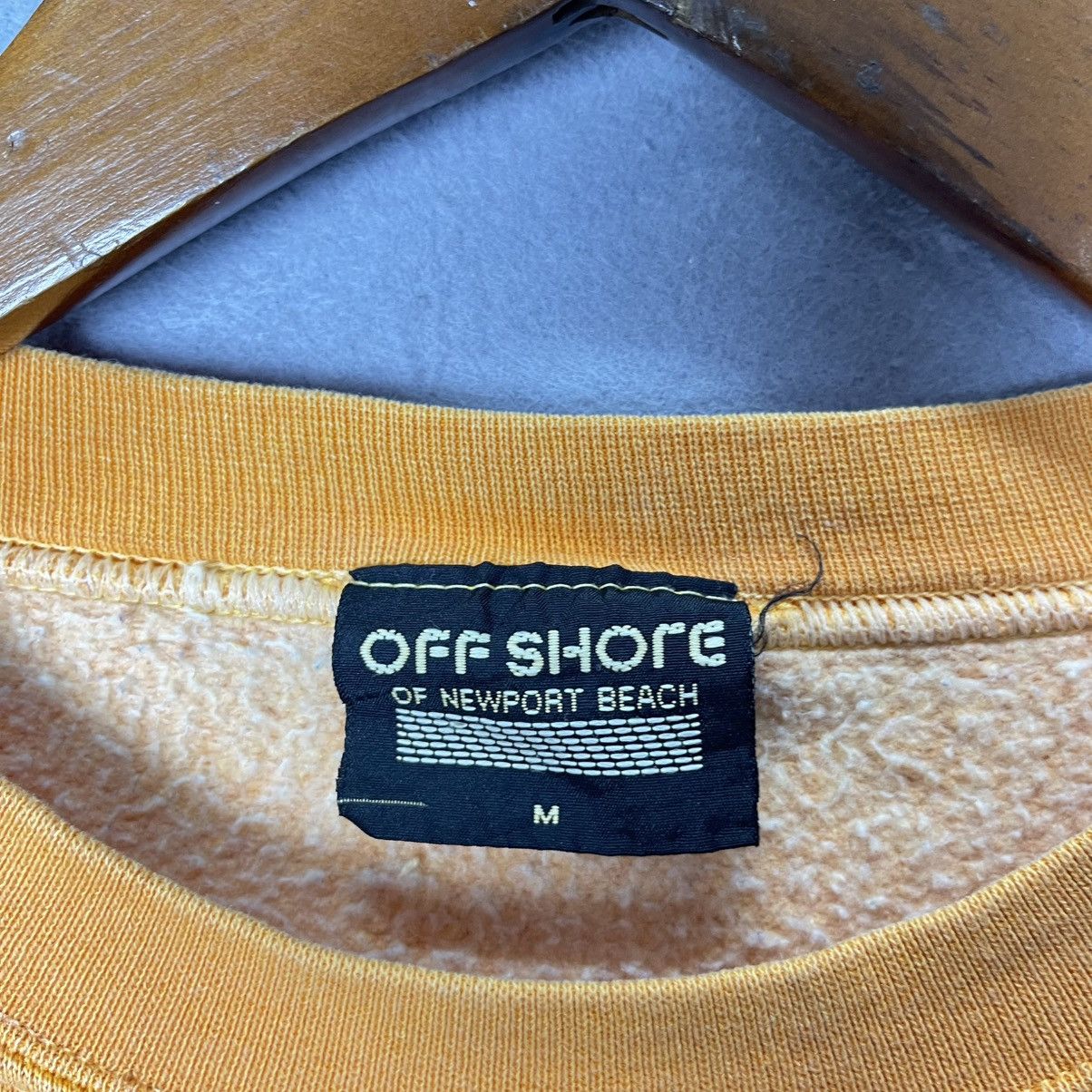 Vintage Vintage Offshore Newport Beach Logo Sweatshirt Size US M / EU 48-50 / 2 - 7 Thumbnail
