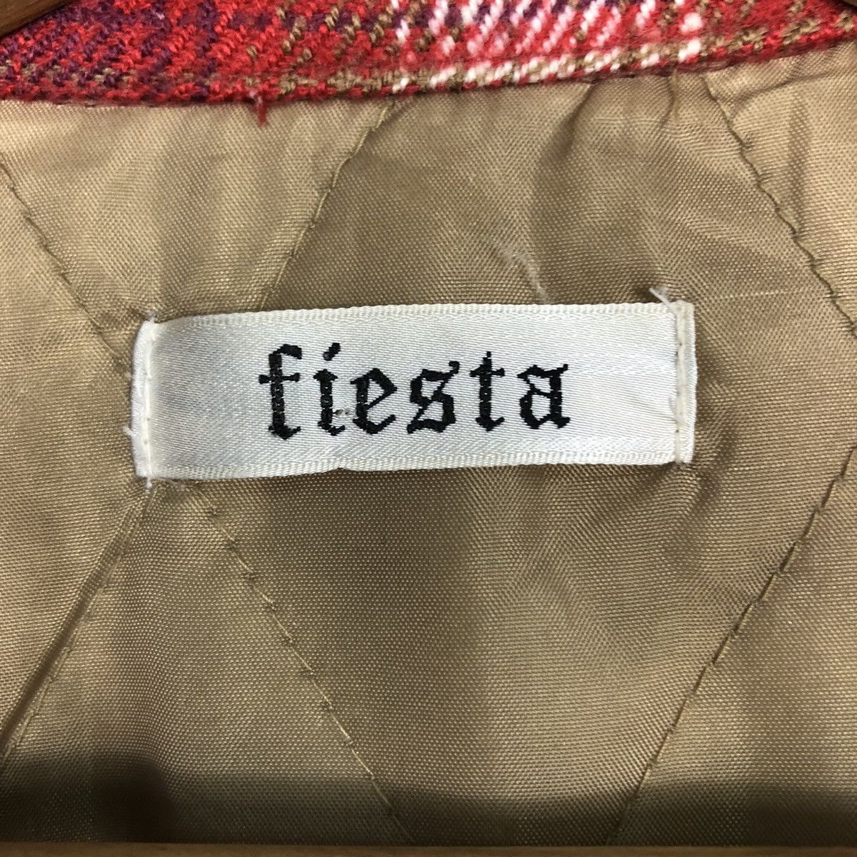 Japanese Brand 📌Vintage Zipper Flannel Jacket Worker Fiesta Tartan Design Size US M / EU 48-50 / 2 - 18 Thumbnail