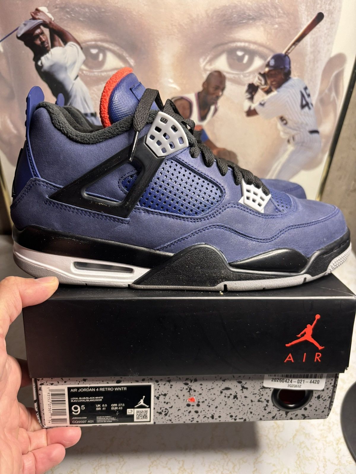 Jordan Brand Jordan Retro 4 “winterized” Size US 9.5 / EU 42-43 - 1 Thumbnail