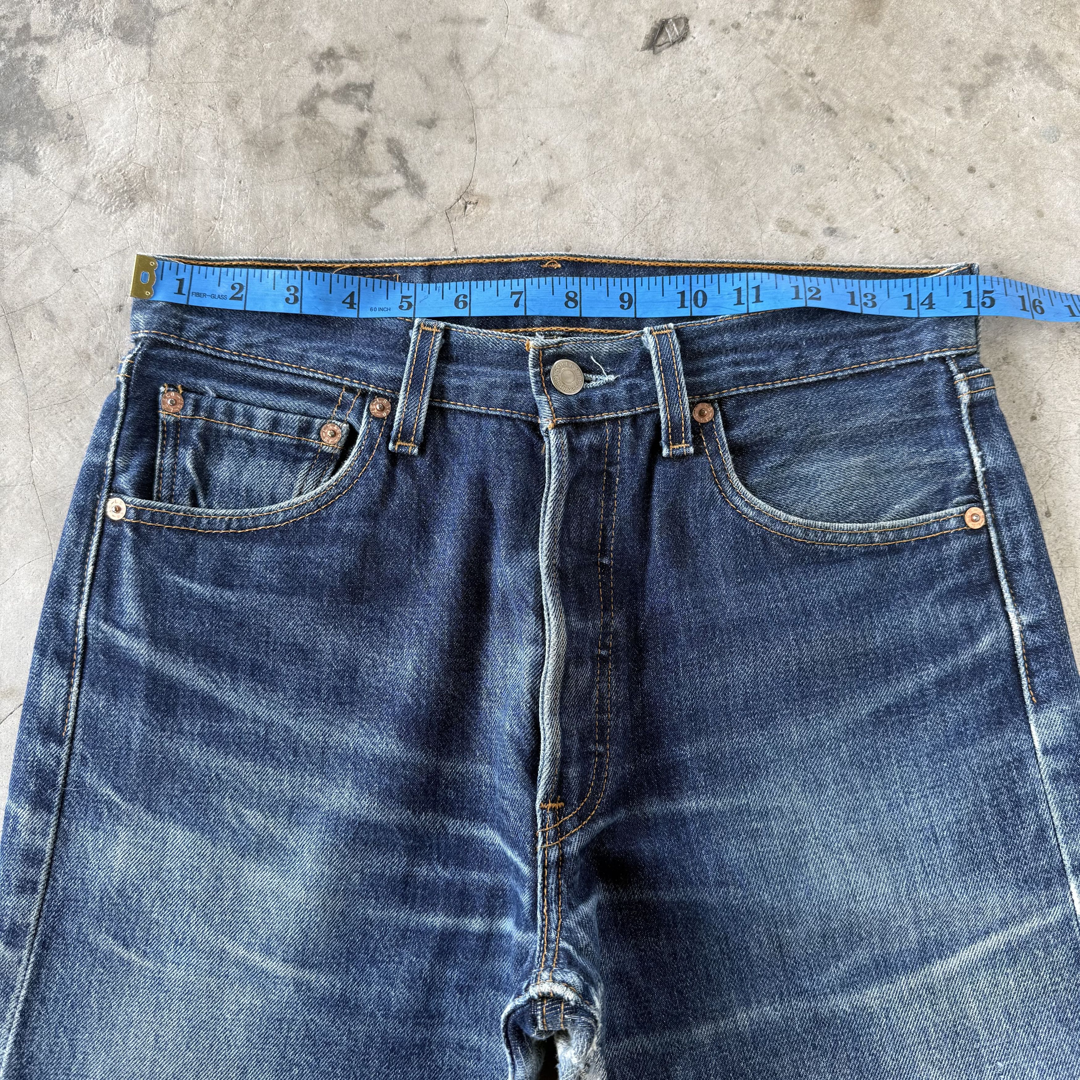 Levi's Vintage Clothing W30 Vintage Levi's 501 Faded Denim Jean Pants Size US 30 / EU 46 - 5 Thumbnail