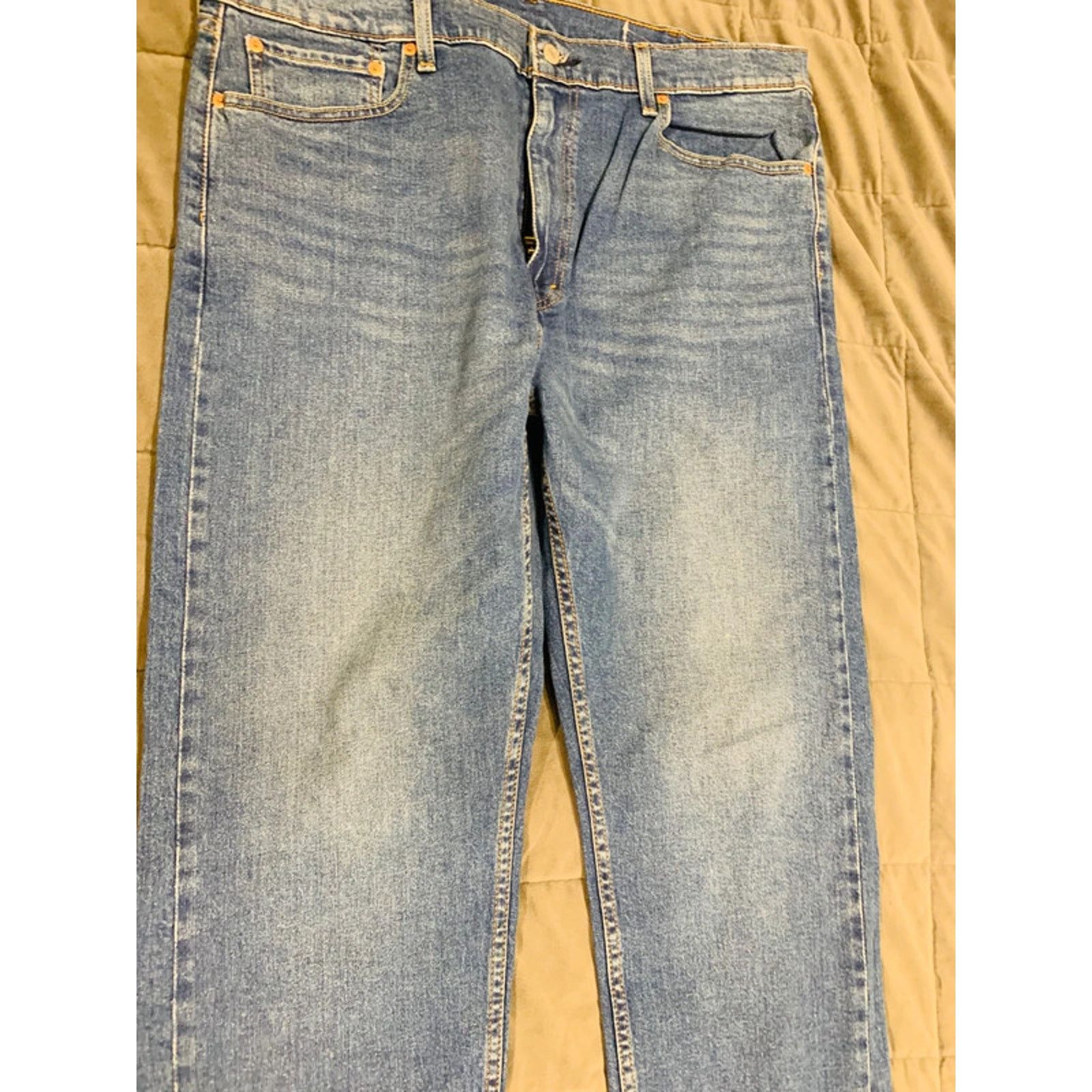 Levi's Levi's Light Wash Denim jeans, Classic 5-Pocket Men 40 x 30 Size US 40 / EU 56 - 2 Thumbnail