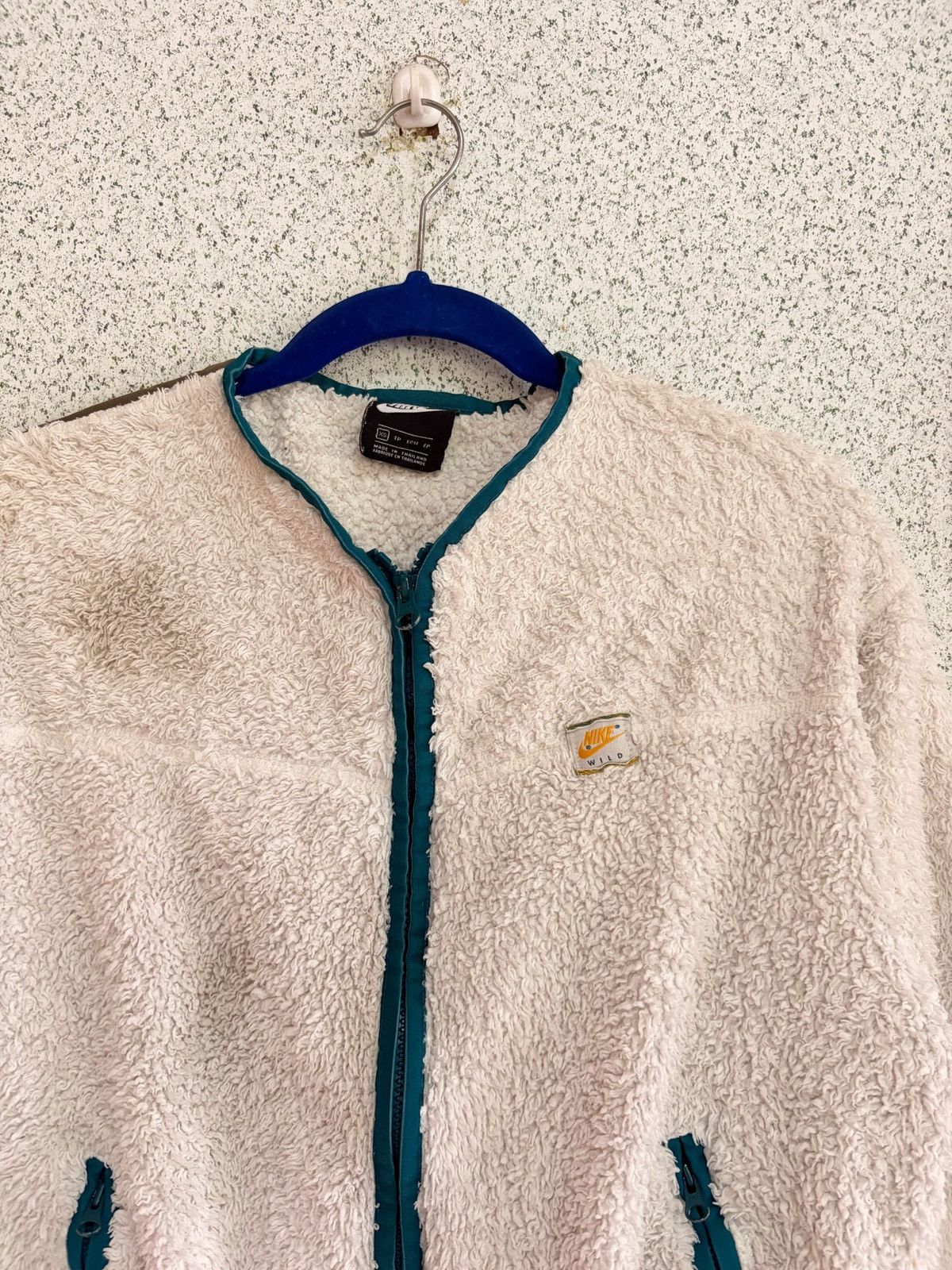 Nike Nike WILD Creme Tone Outdoor Fleece Jacket S41 for Women 🔥 Size XS / US 0-2 / IT 36-38 - 5 Thumbnail