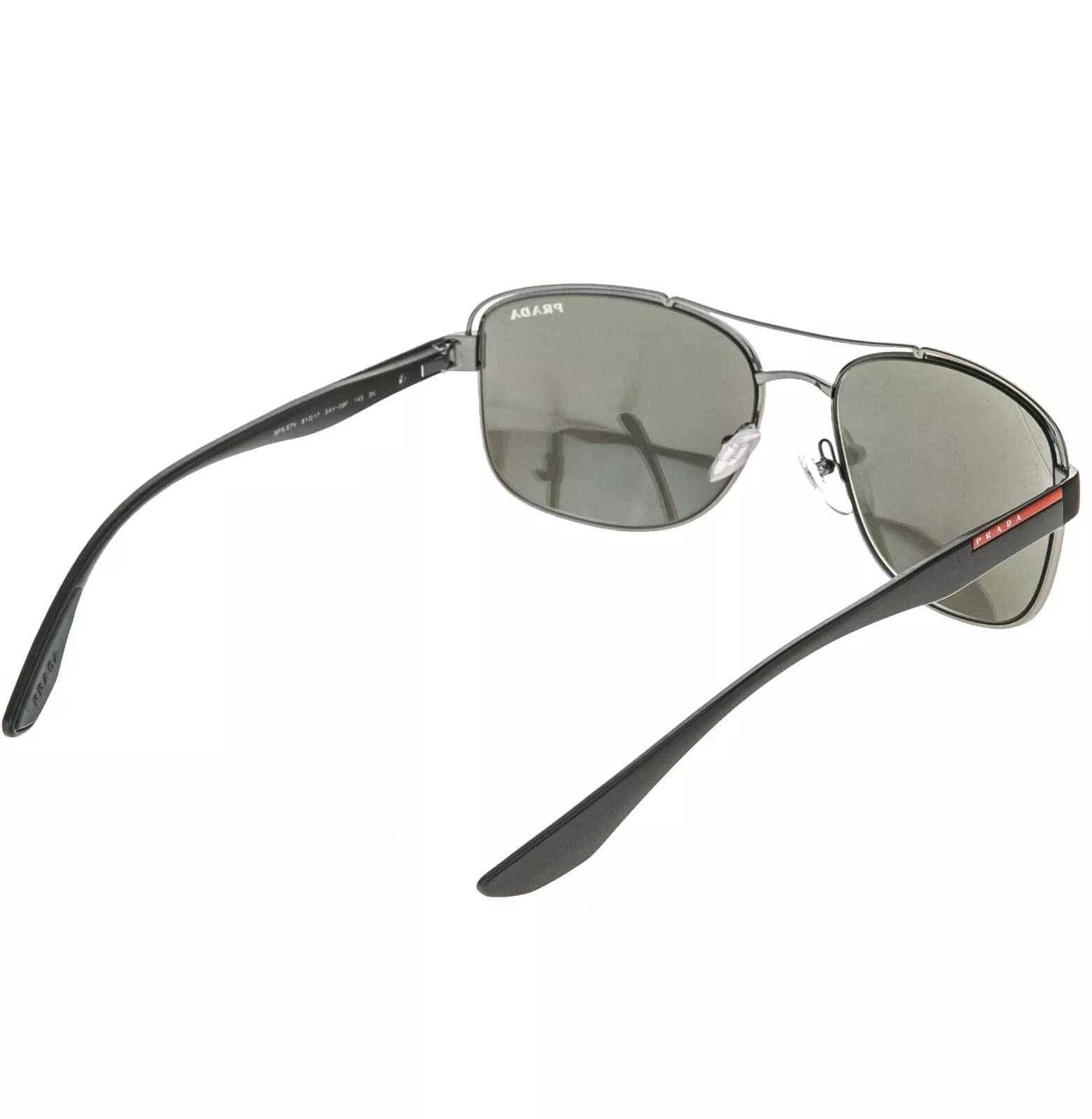 Prada PRADA 57V Linea Rossa Sport Sunglasses Matte Black PS57VS Size ONE SIZE - 8 Thumbnail