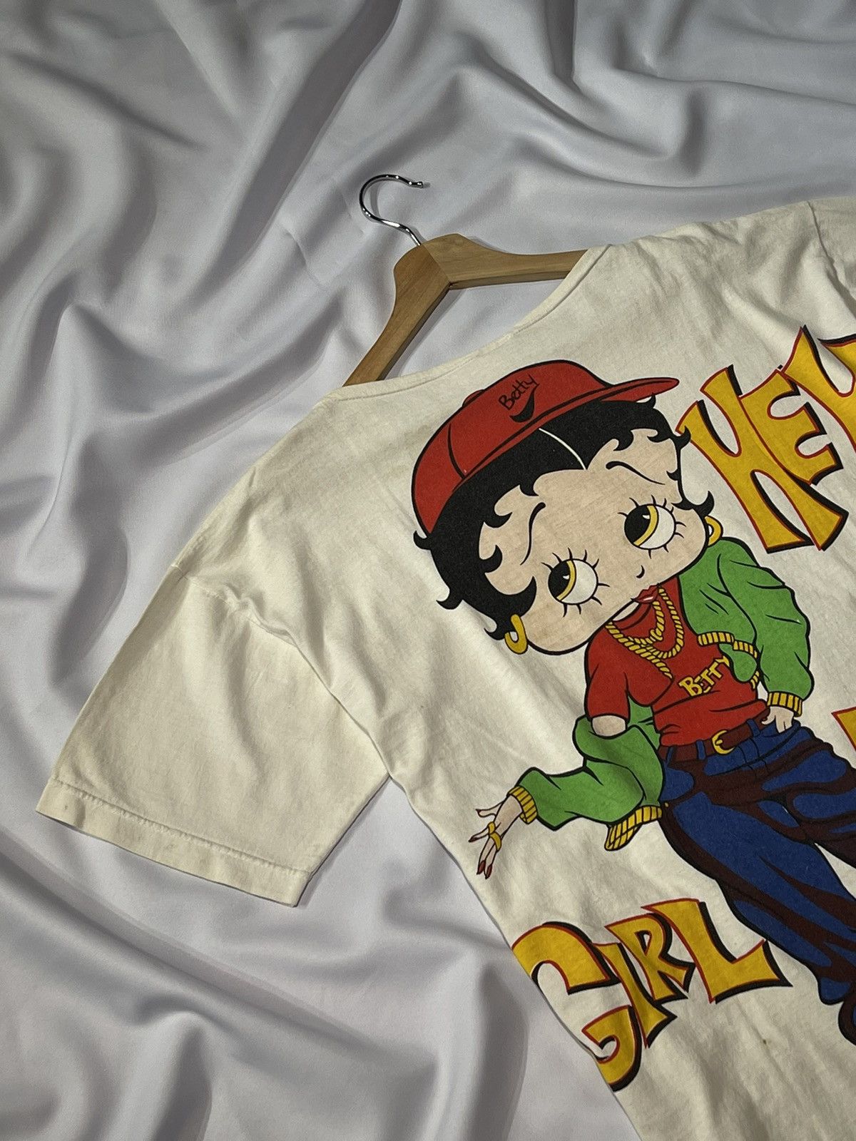 Vintage VINTAGE BETTY BOOP US TEE Size US XL / EU 56 / 4 - 4 Thumbnail