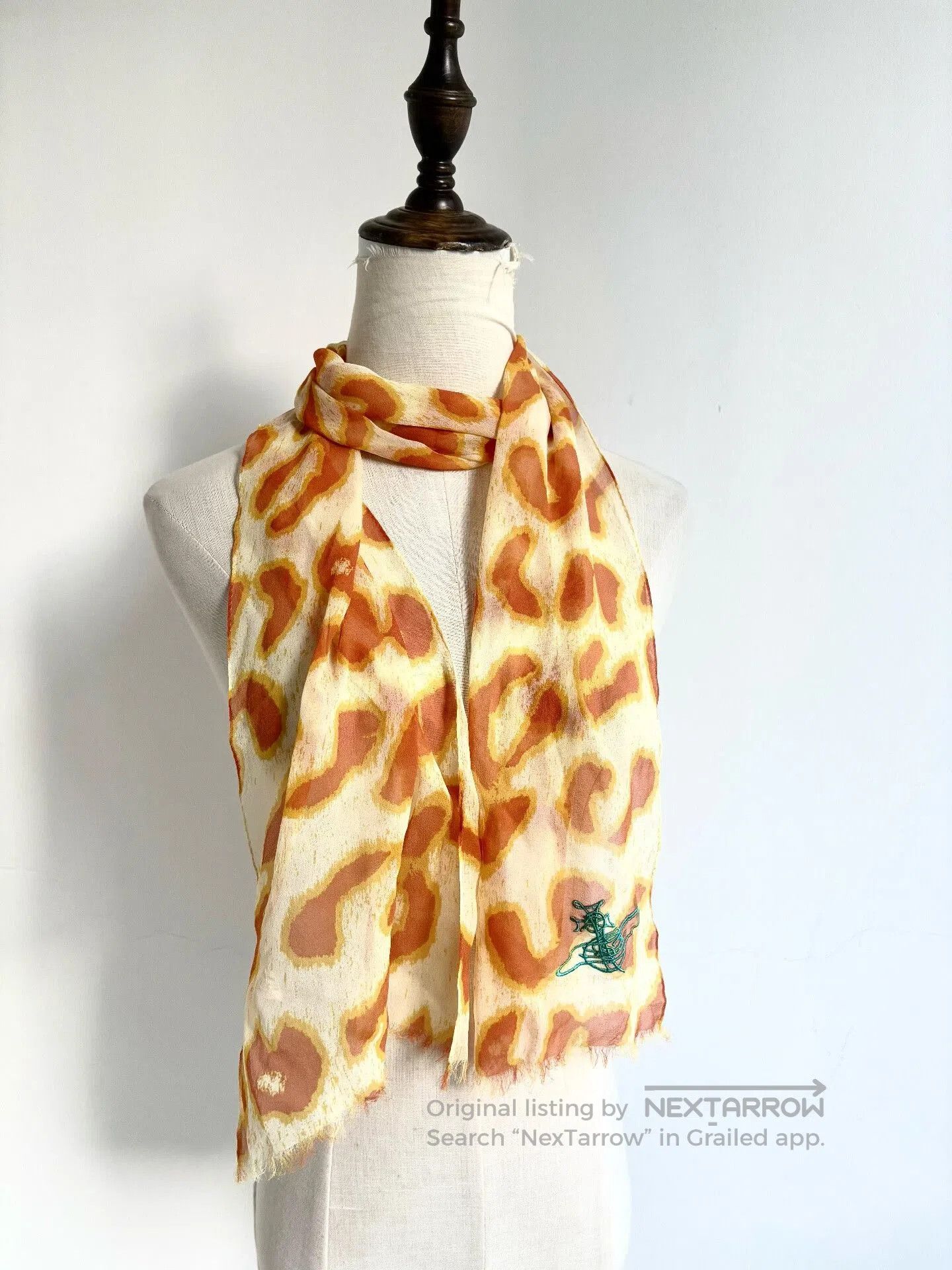 Vivienne Westwood vivienne westwood leopard print silk scarf. Size ONE SIZE - 3 Thumbnail