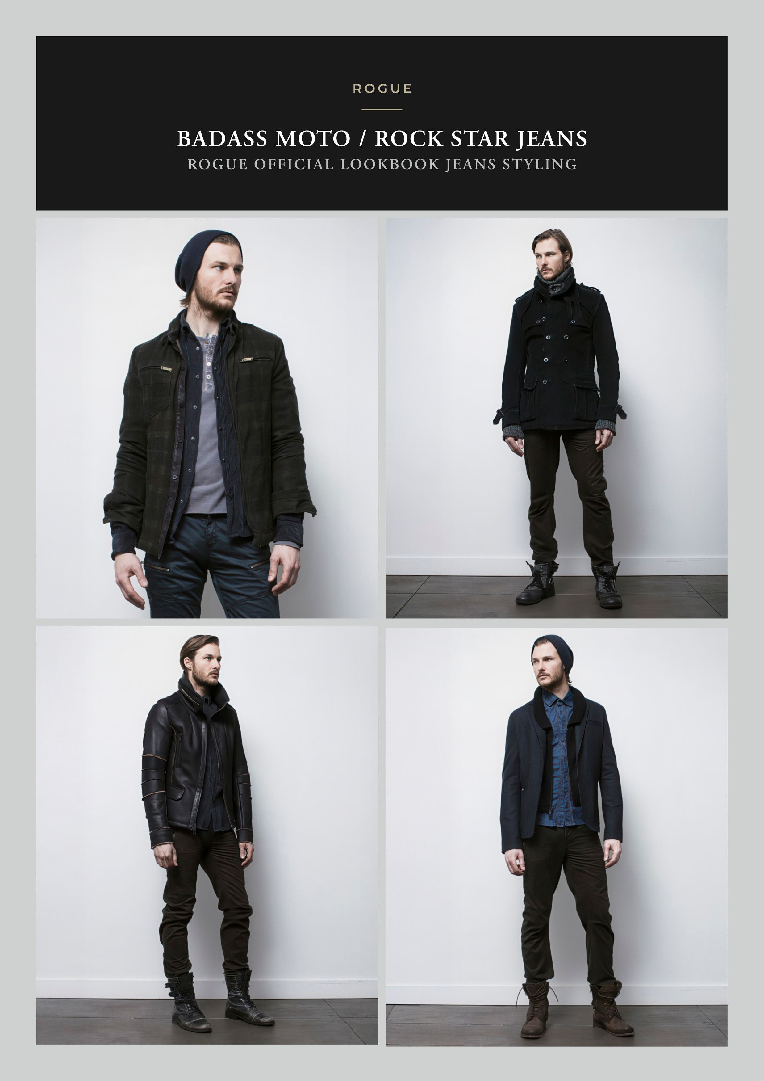 Rogue Effortless Cool Rare ROGUE Moto Pants, Badass Details Size US 32 / EU 48 - 10 Thumbnail