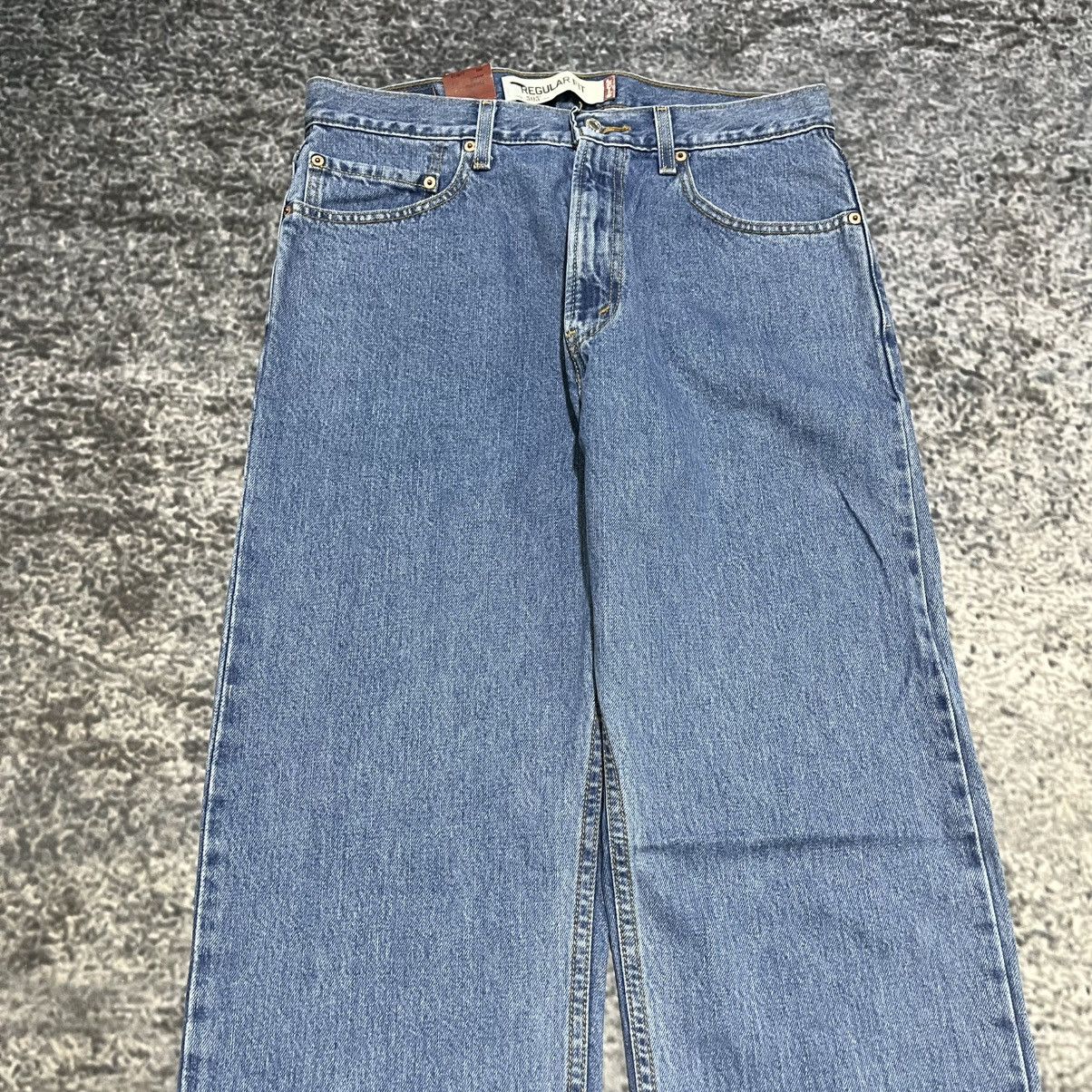 Levi's Vintage Levi's 505 Jeans 2000s Straight Regular Fit 34x34 Size US 34 / EU 50 - 6 Thumbnail