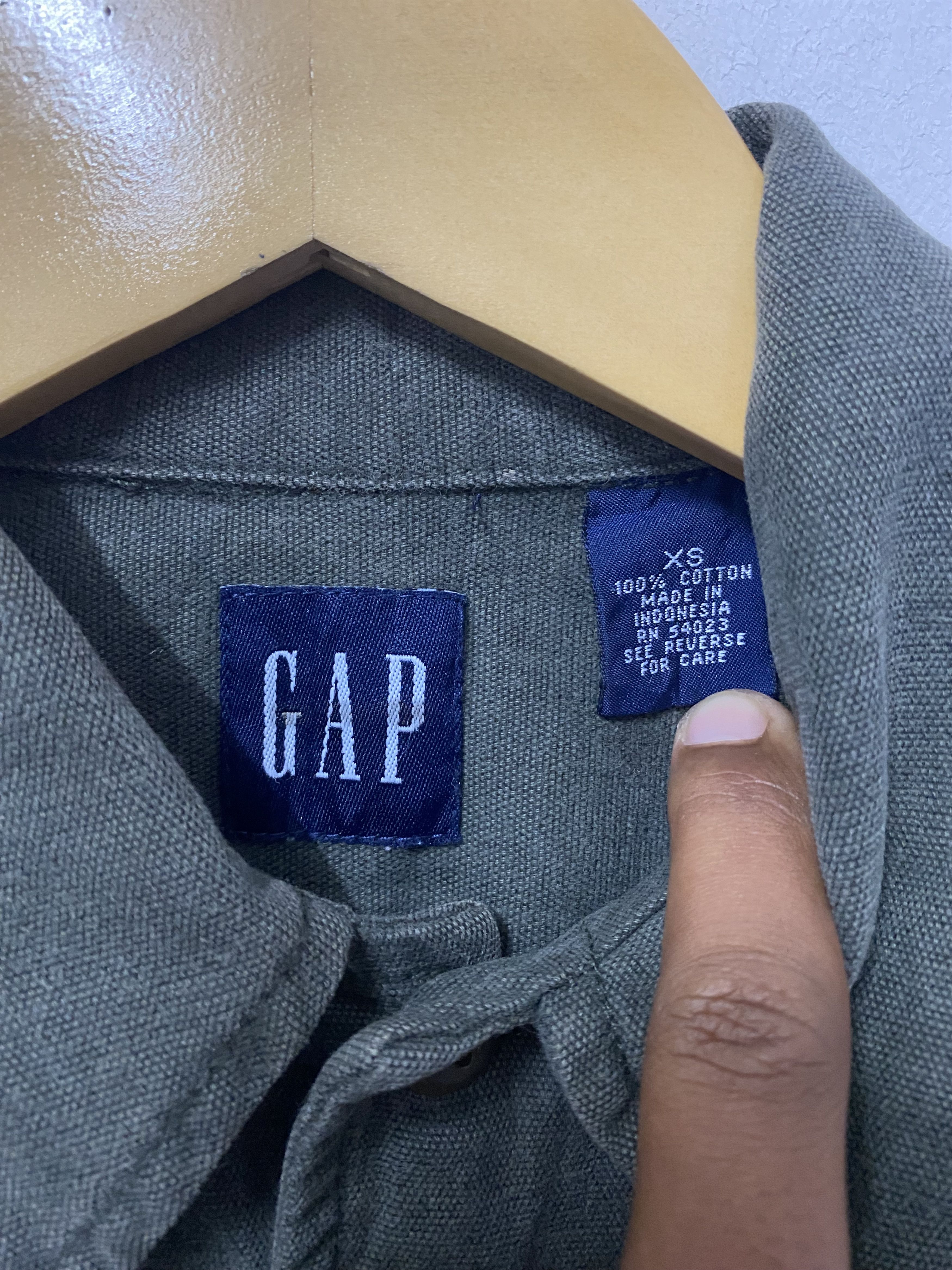 Gap Vintage Gap Workwear Button Ups Shirts Size US XS / EU 42 / 0 - 5 Thumbnail