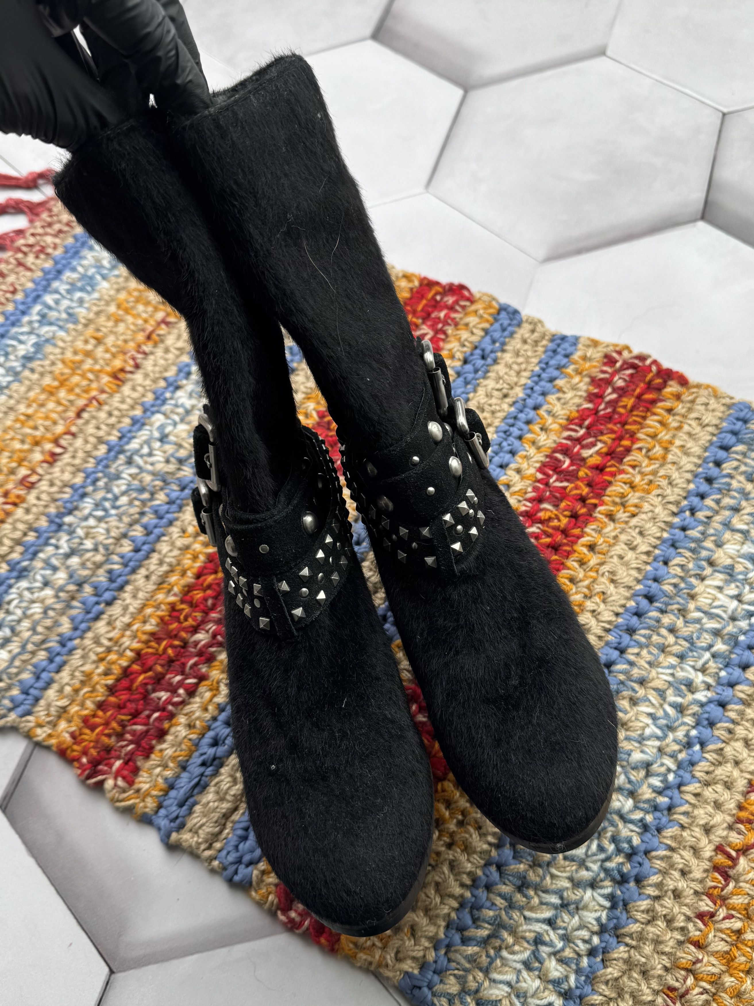Japanese Brand Vintage Boots With Straps Size US 8 / IT 38 - 8 Thumbnail