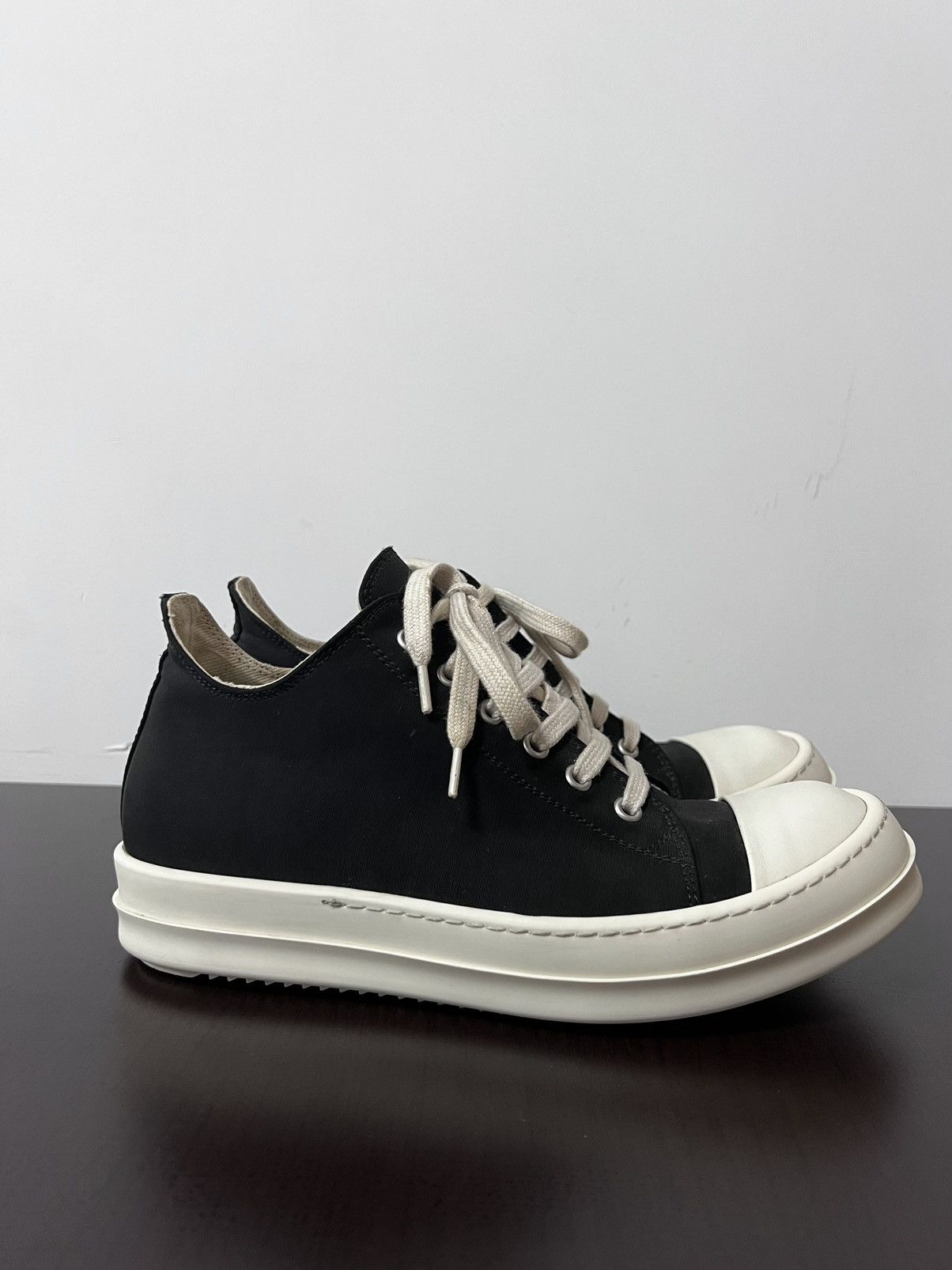 Rick Owens Drkshdw Rick owens drkshdw ramones low sneakers sz 39 Size US 9 / IT 39 - 4 Thumbnail