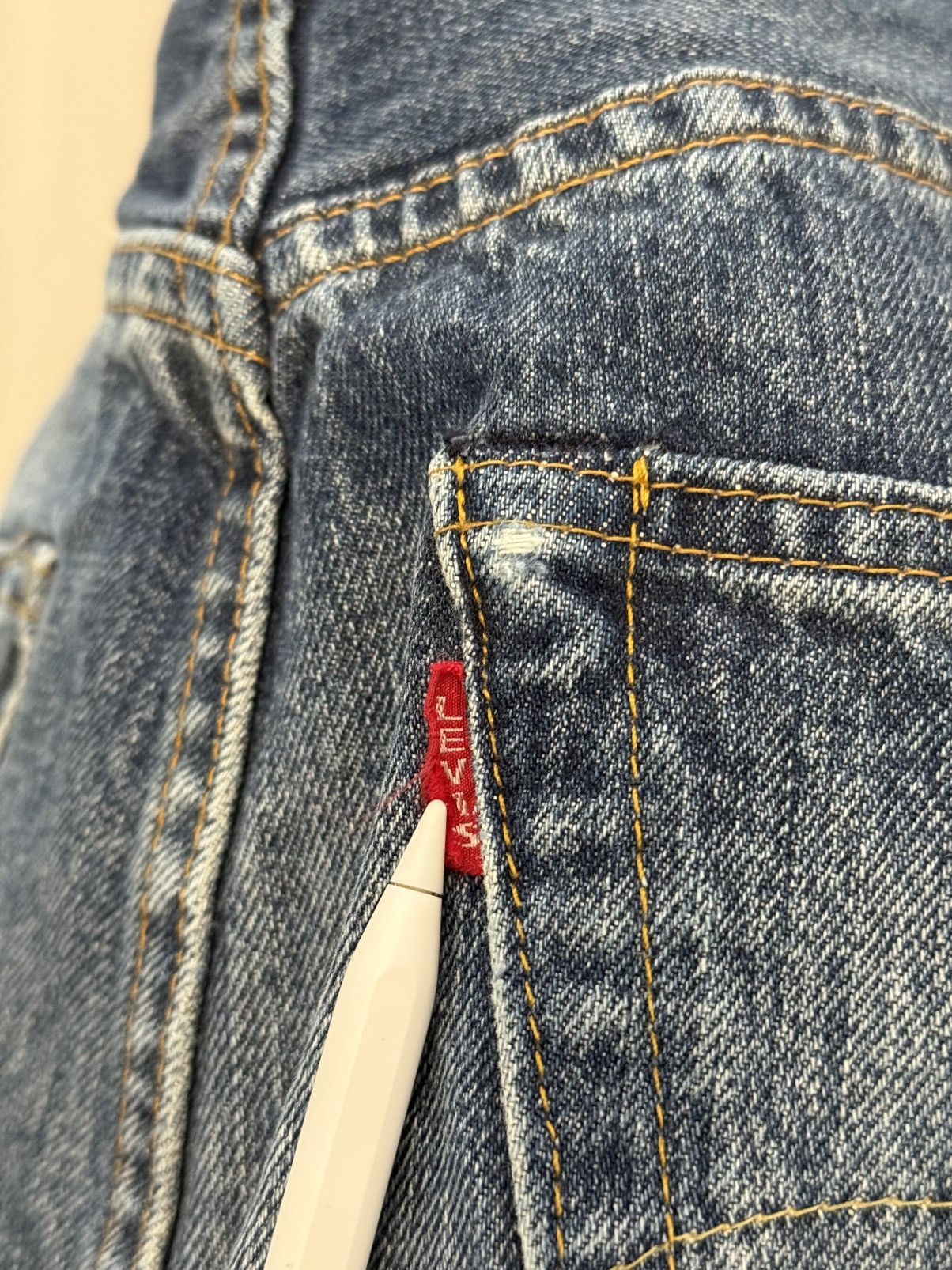 Levi's Levi’s 501 XX Selvedge Washed Distressed Denim 1947 Big E Size US 34 / EU 50 - 9 Thumbnail