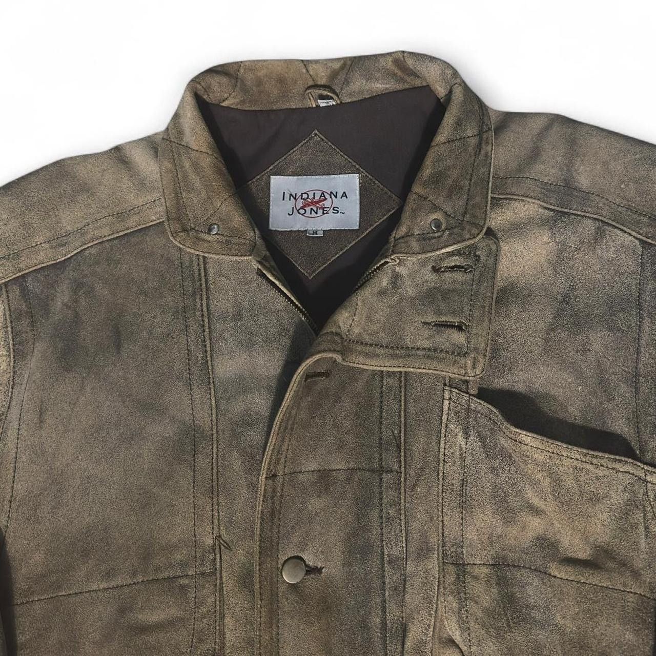 Genuine Leather × Vintage Vintage Authentic Indiana Jones Genuine Leather Movie Jacket Size US M / EU 48-50 / 2 - 3 Thumbnail