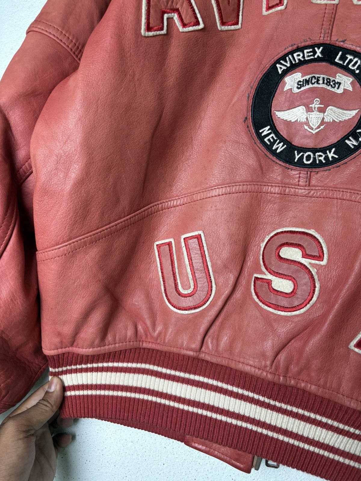 Avirex × Vintage Avirex USA Authentic Leather Jacket Size xs Size US S / EU 44-46 / 1 - 13 Thumbnail