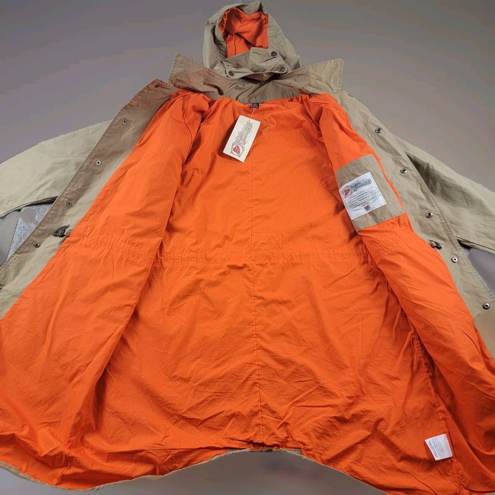 Todd Snyder x Converse Trench Jacket Parka British Millerain
