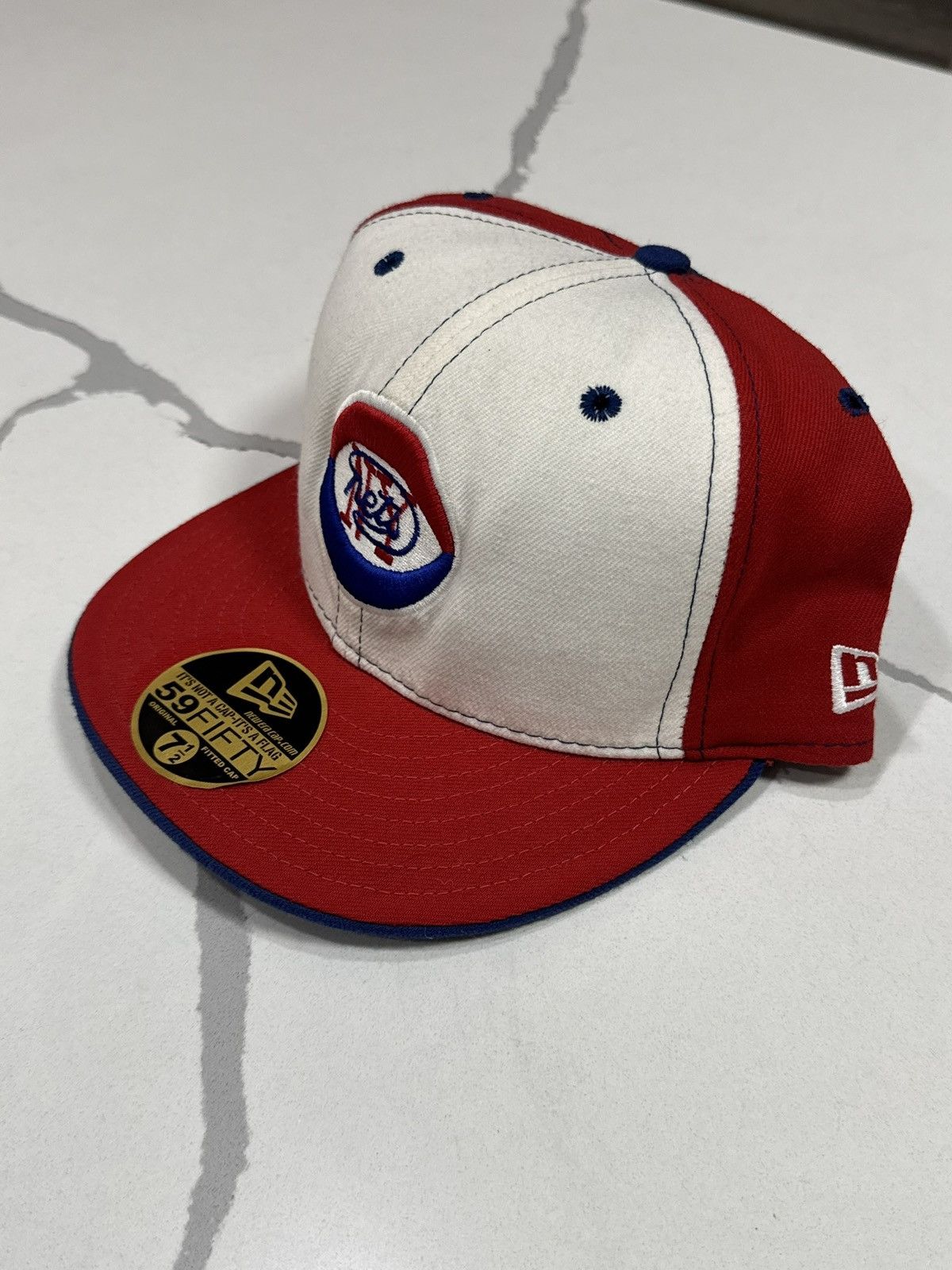 New Era Vintage New York Nets Fitted Cap ABA Hardwood Classics Size ONE SIZE - 10 Thumbnail