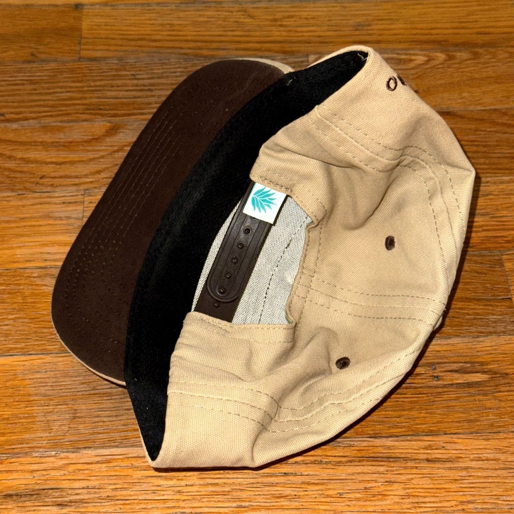 Vintage Sendero Provisions Co. Hat Cap Snap Back Patch Rattlesnake Desert Outdoors Mens One Size Beige Outdoor Baseball Cap Hat Size ONE SIZE - 7 Thumbnail