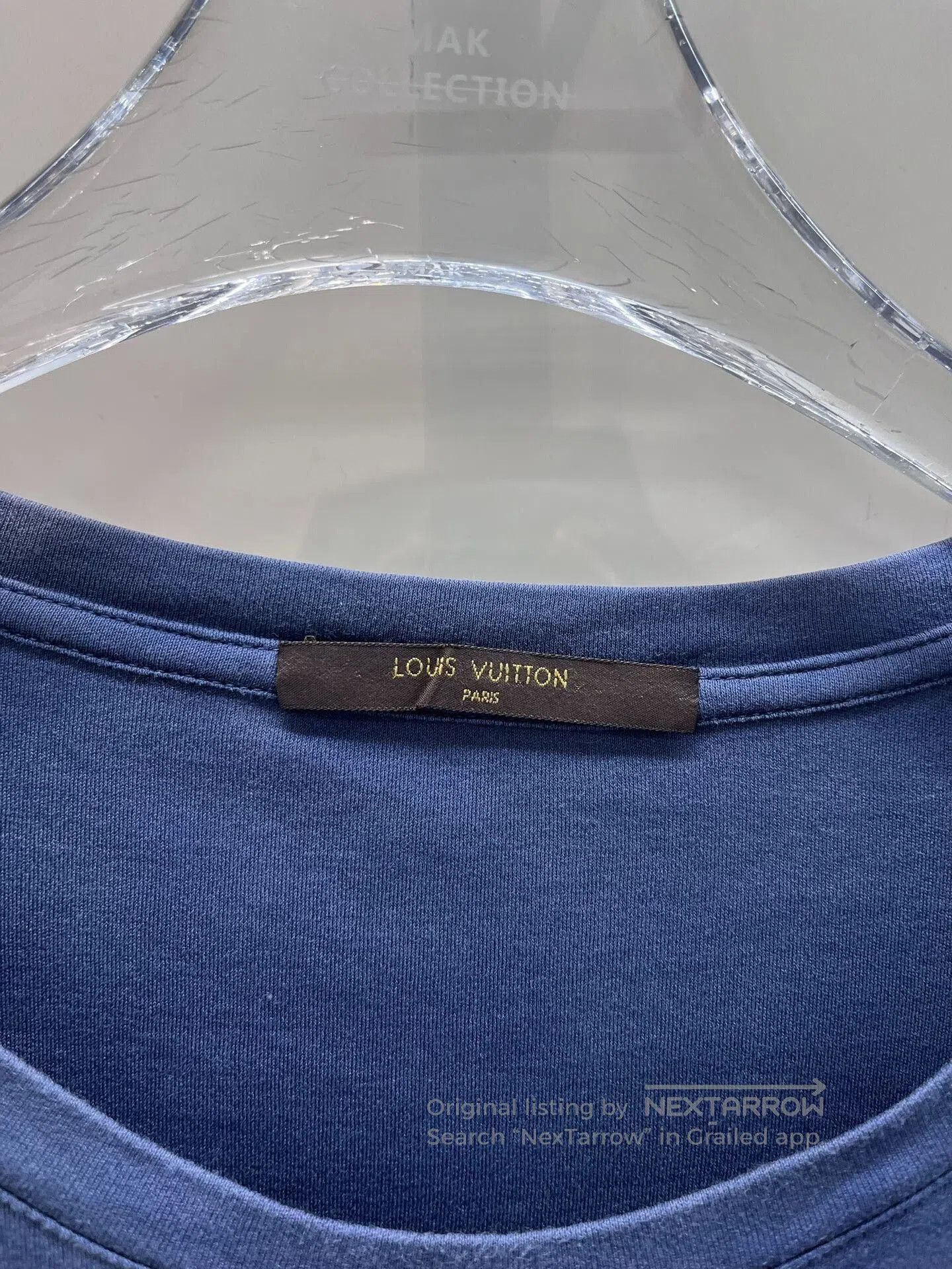 Louis Vuitton Louis Vuitton Washed Blue Short Sleeve. Size US L / EU 52-54 / 3 - 3 Thumbnail
