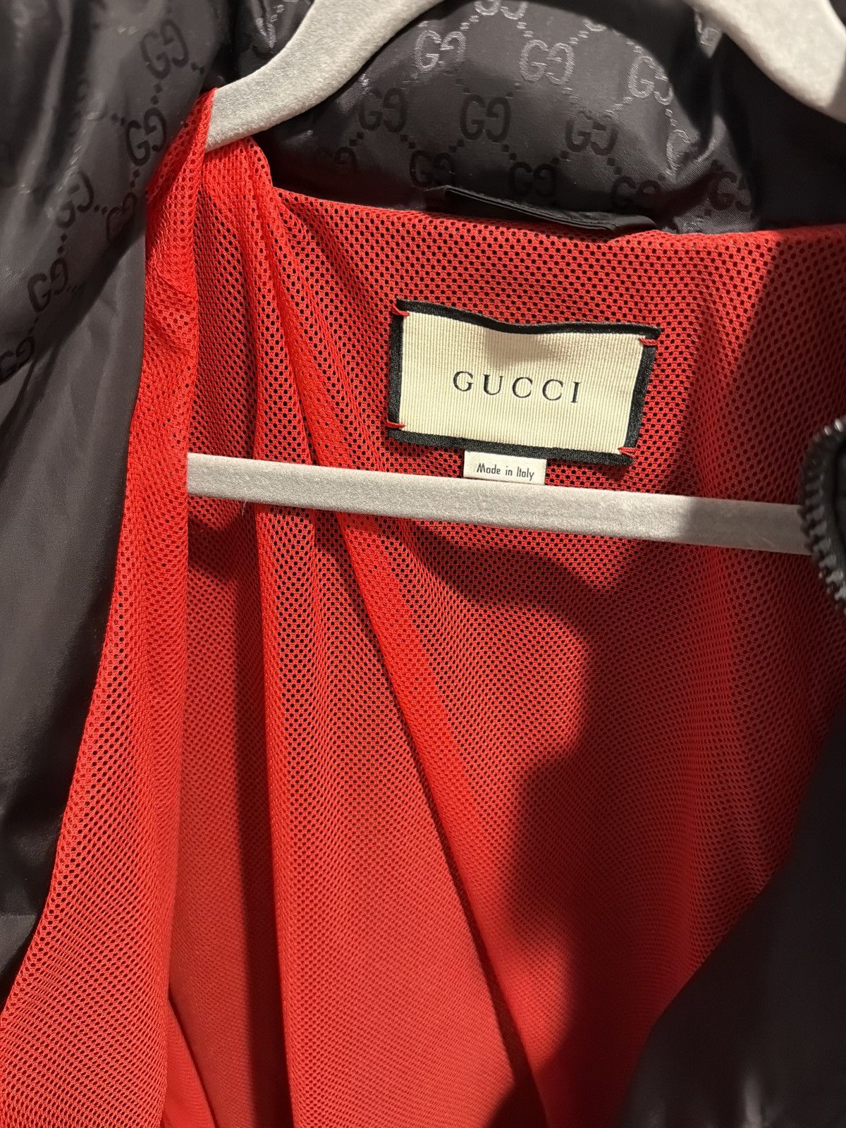 Gucci Gucci GG Monogram Web Stripe Windbreaker Jacket Black Size US S / EU 44-46 / 1 - 7 Thumbnail