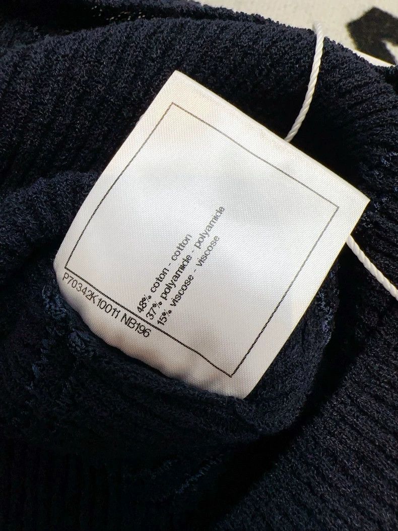 Chanel Chanel 21C dark blue wavy bow bra vest Size XS / US 0-2 / IT 36-38 - 6 Thumbnail