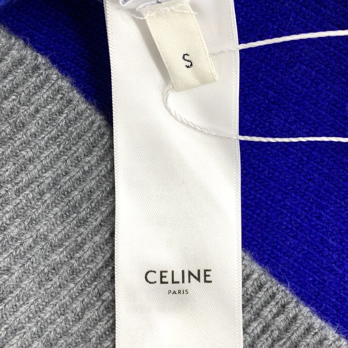 Celine Celine Grey Cashmere Long Sleeve Knit Sweater K26WX Size S / US 4 / IT 40 - 6 Thumbnail