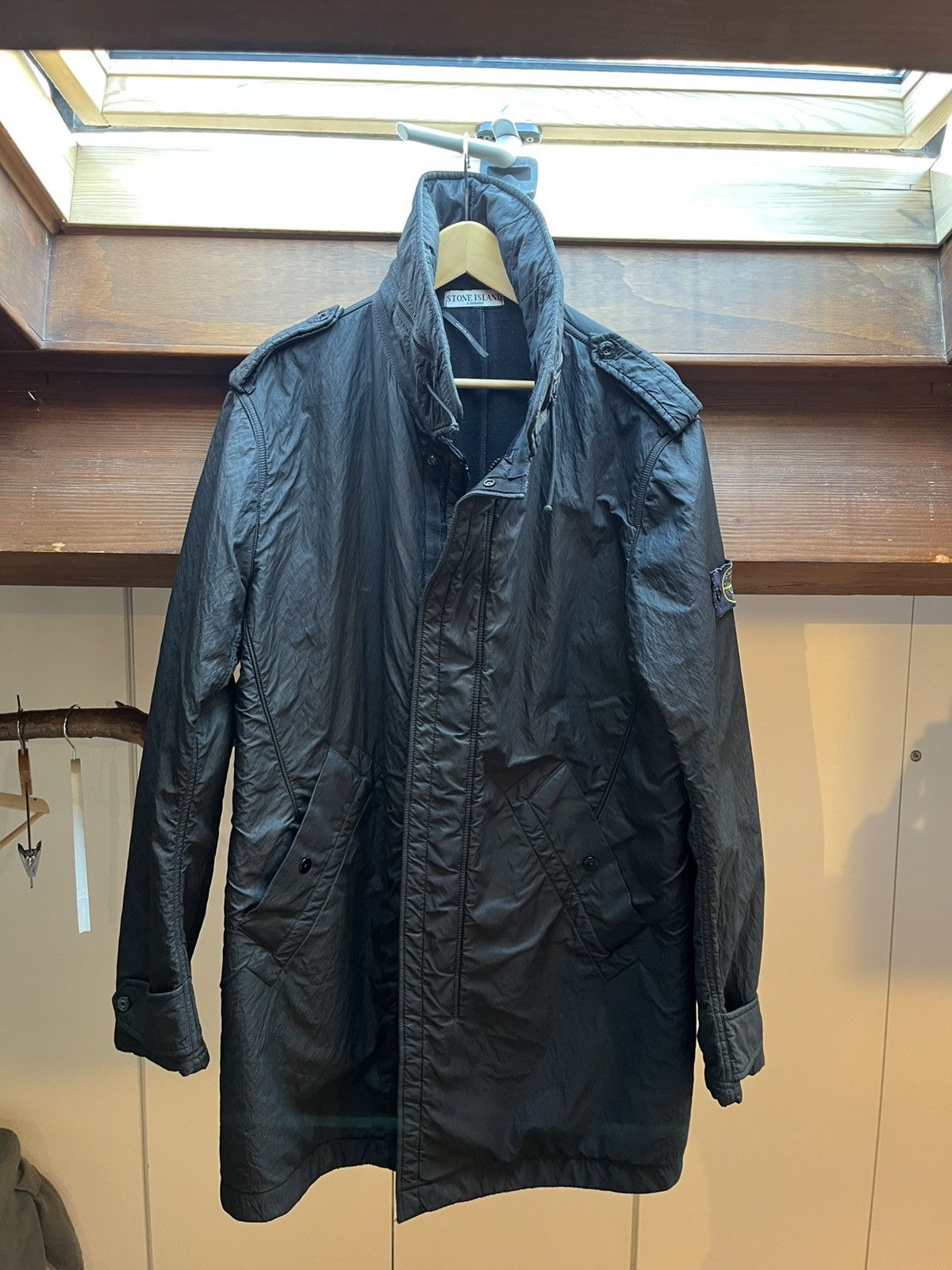 Stone Island Stone Island Vintage Coat/Parka – Size L – Made in Italy Size US L / EU 52-54 / 3 - 1 Thumbnail