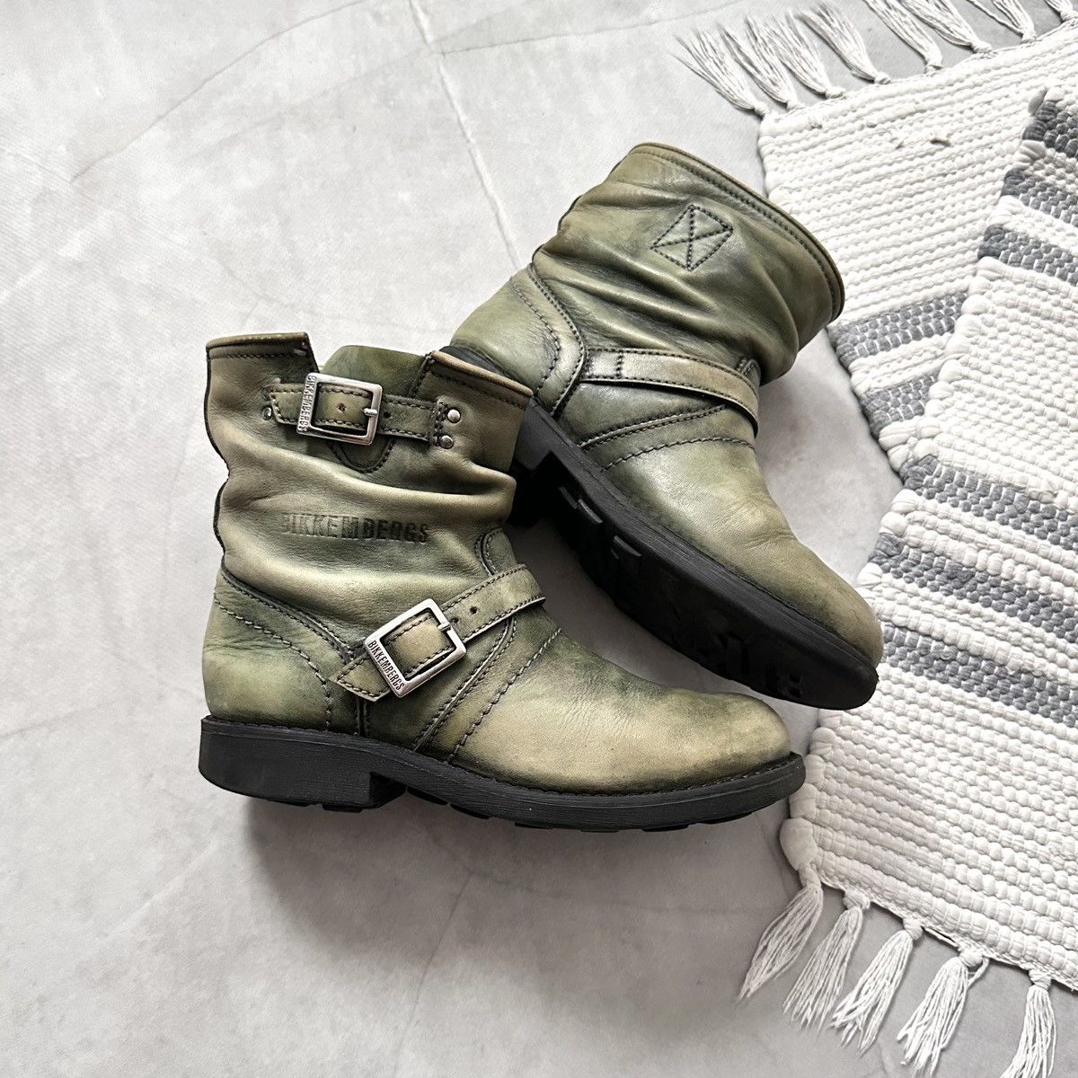 Dirk Bikkembergs 00s Dirk Bikkembergs Engineer Biker Boots AS 98 Vibe Size US 4 / IT 34 - 1 Thumbnail