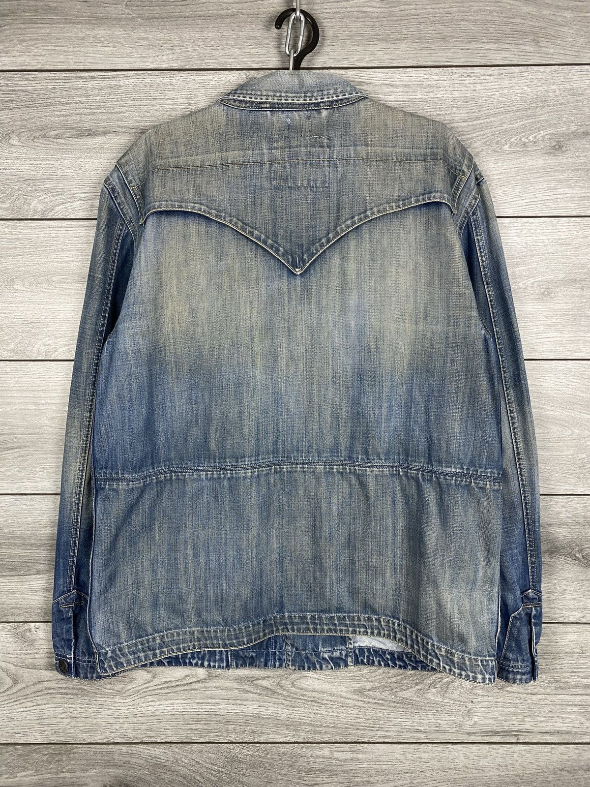 Levi's Mens Vintage Levis Denim Jacket 80s Made in USA Size US L / EU 52-54 / 3 - 13 Thumbnail