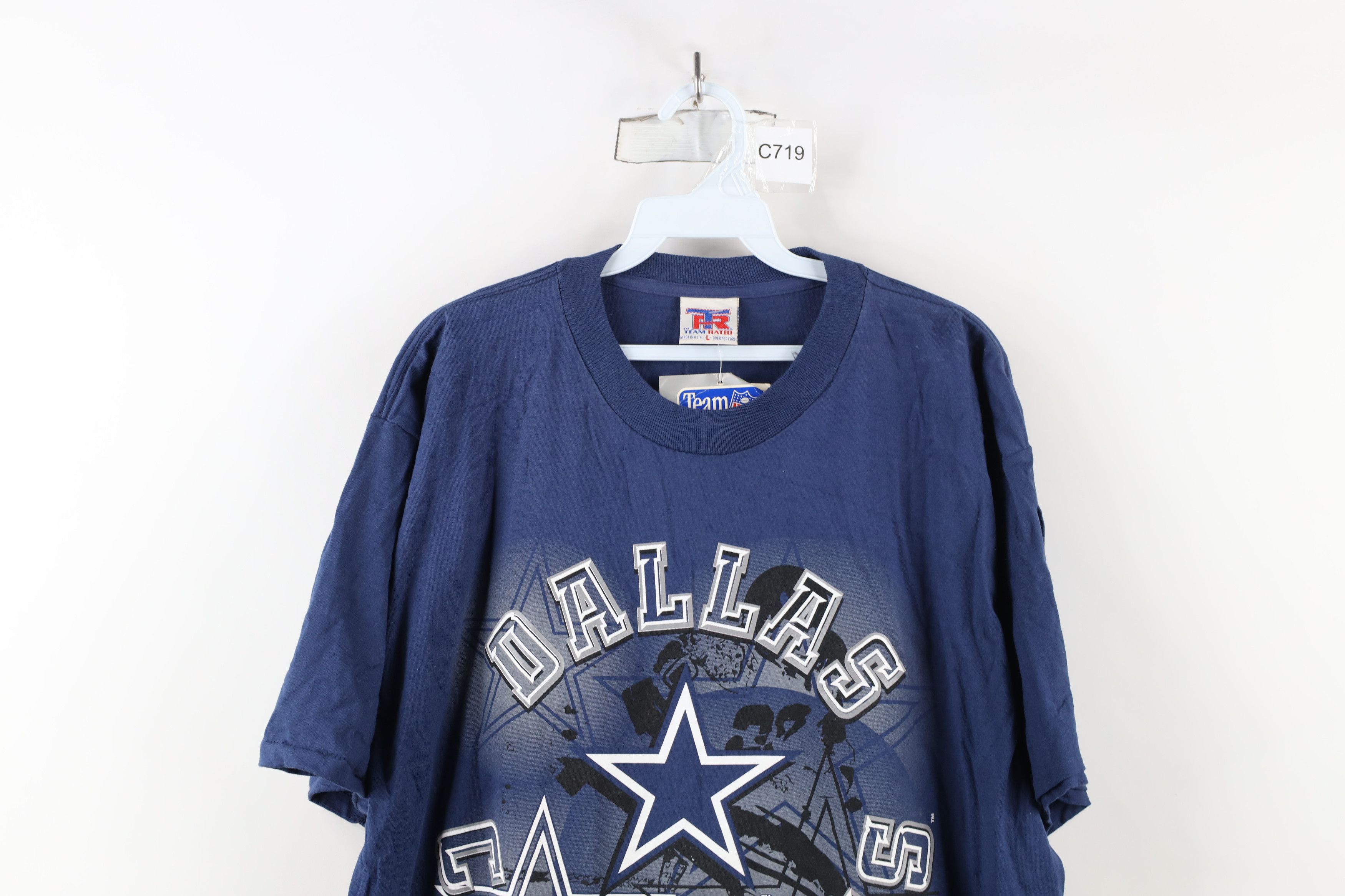 Vintage Deadstock Vintage 90s Dallas Cowboys Football T-Shirt USA Size US L / EU 52-54 / 3 - 2 Thumbnail