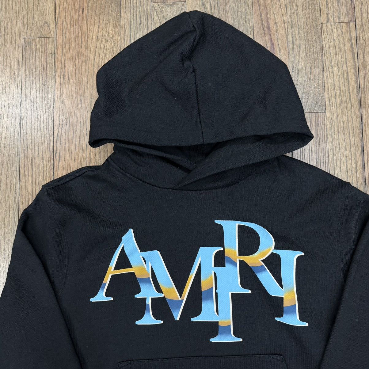 Amiri Amiri Staggered Chrome Hoodie Black Size US XS / EU 42 / 0 - 3 Thumbnail