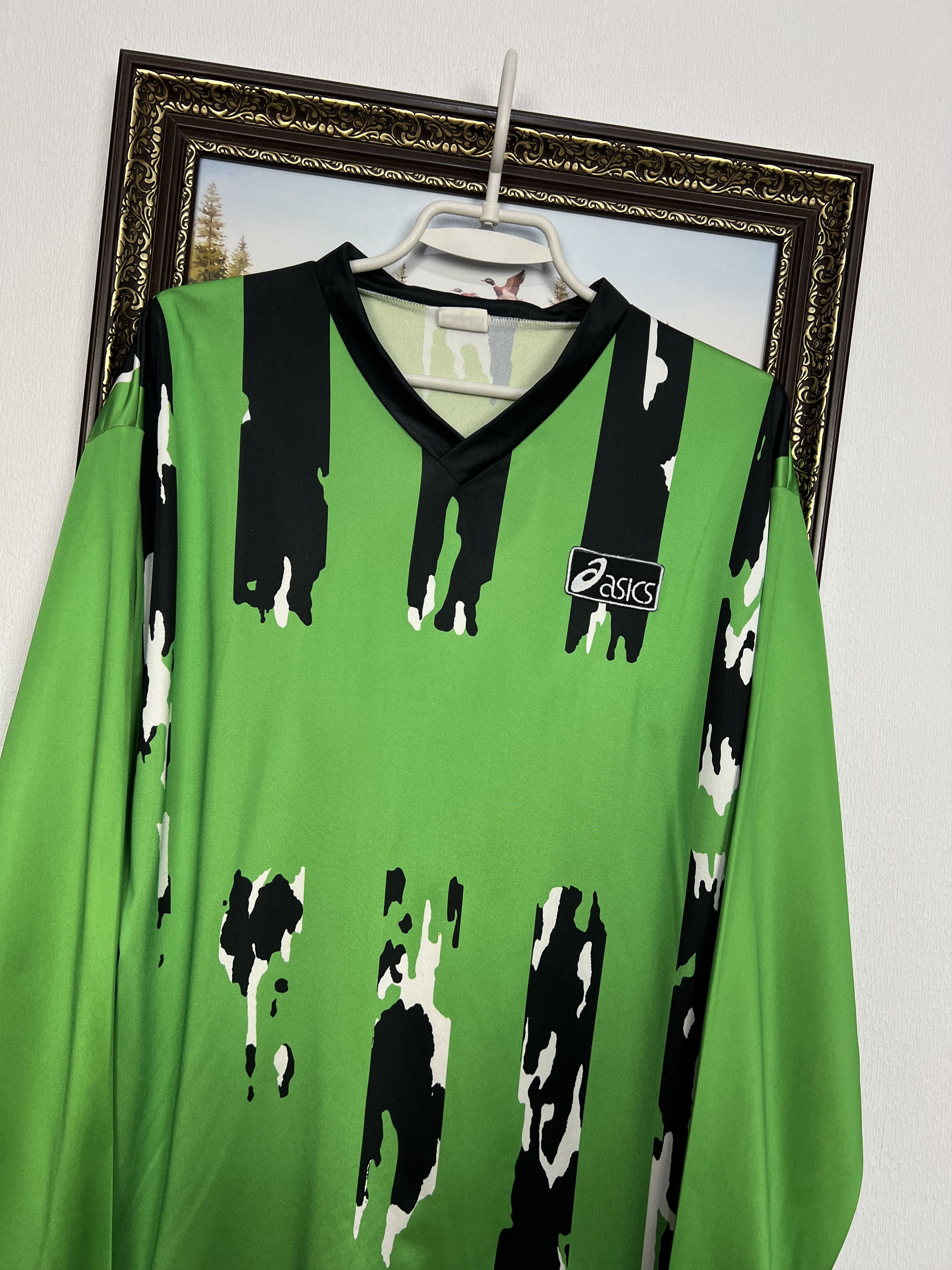 Asics Borussia Monchengladbach football shirt Long Sleeve Jersey Size US L / EU 52-54 / 3 - 3 Thumbnail