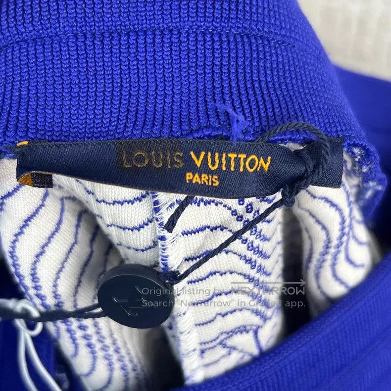 Louis Vuitton Louis Vuitton size l FW22 Solid Stripe Checkerboard Embroid Size US 28 / EU 44 - 4 Thumbnail