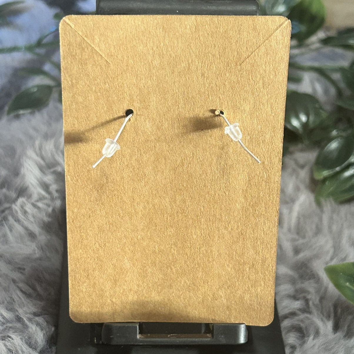 Handmade Handcrafted elegant peacock blue pearl crystal earrings Size ONE SIZE - 3 Thumbnail