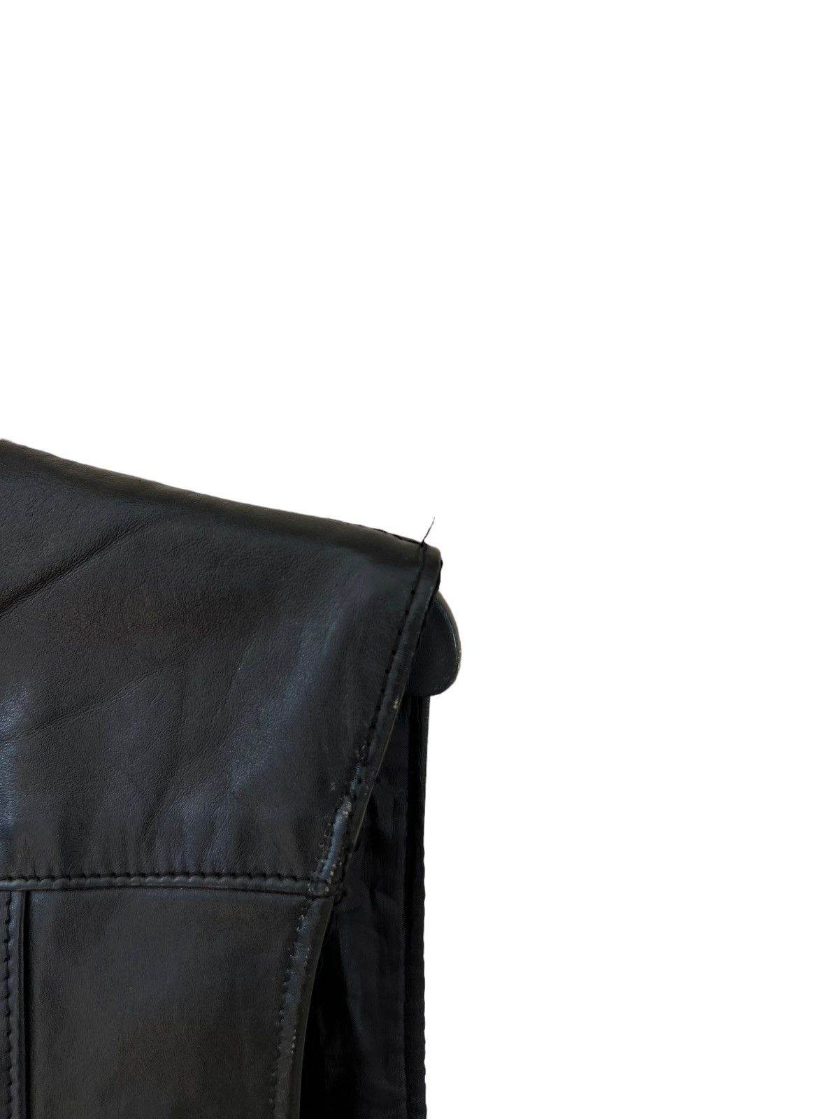 Leather Vintage Gregory & Sons Leather Vest Black Size US M / EU 48-50 / 2 - 11 Thumbnail