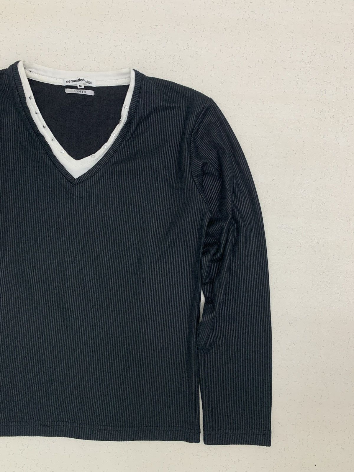 semanticdesign archive semanticdesign double layer slimfit if6w9 lgb style Size US M / EU 48-50 / 2 - 4 Thumbnail