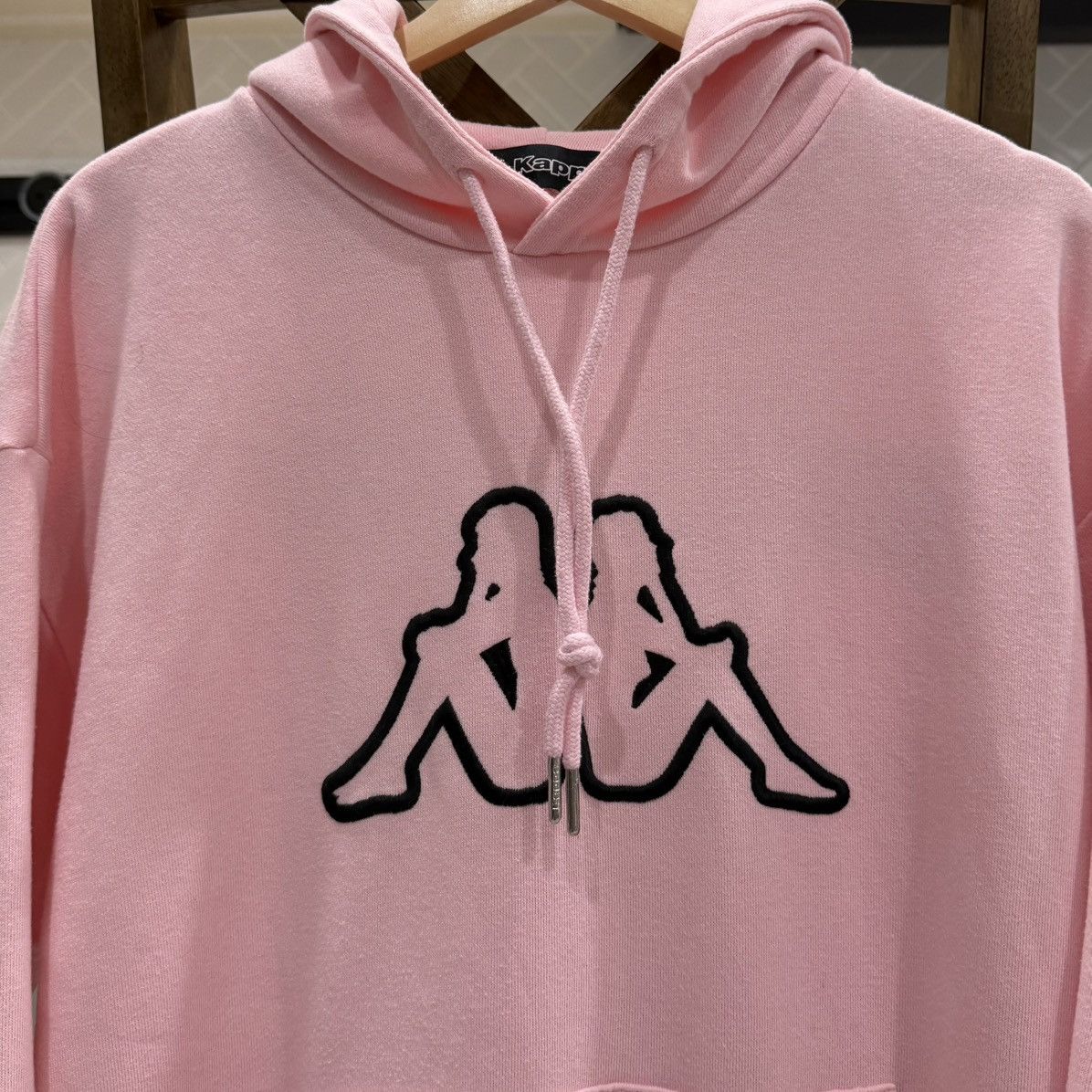 Kappa Kappa Embroidery Big Logo Hoodie Sweatshirt Size M / US 6-8 / IT 42-44 - 3 Thumbnail