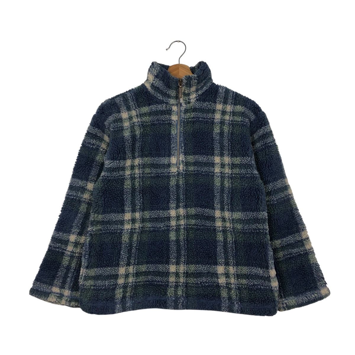 Japanese Brand 📌VINTAGE DIP PILE SHERPA FLEECE JACKET LL BEAN FOR KIDS Size US M / EU 48-50 / 2 - 2 Thumbnail