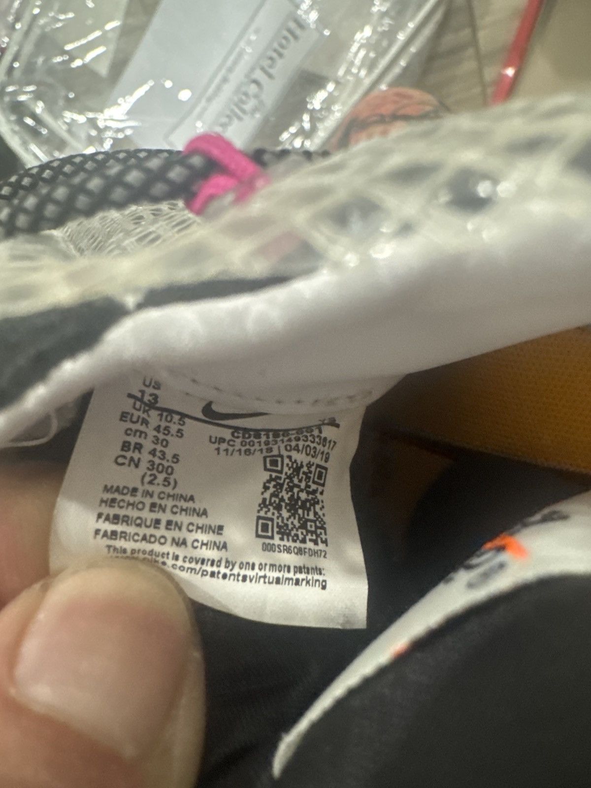 Nike × Virgil Abloh off white nike waffle racer Size US 11.5 / EU 44-45 - 9 Thumbnail