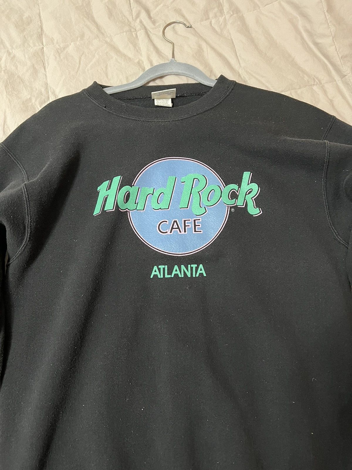 Vintage Hard Rock Cafe Atlanta Sweatshirt Size US S / EU 44-46 / 1 - 1 Preview