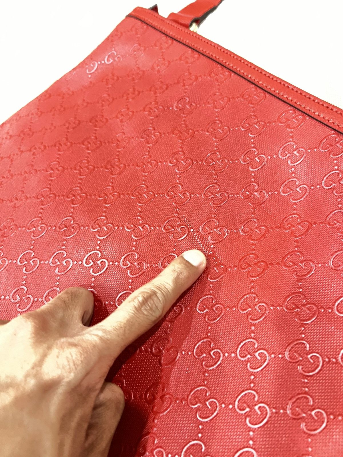 Gucci Gucci sling bag red monogram Size ONE SIZE - 20 Thumbnail