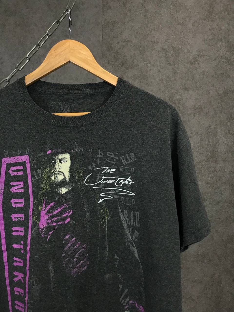 WWE Undertaker WWE WWF wrestling tee Size US L / EU 52-54 / 3 - 2 Thumbnail
