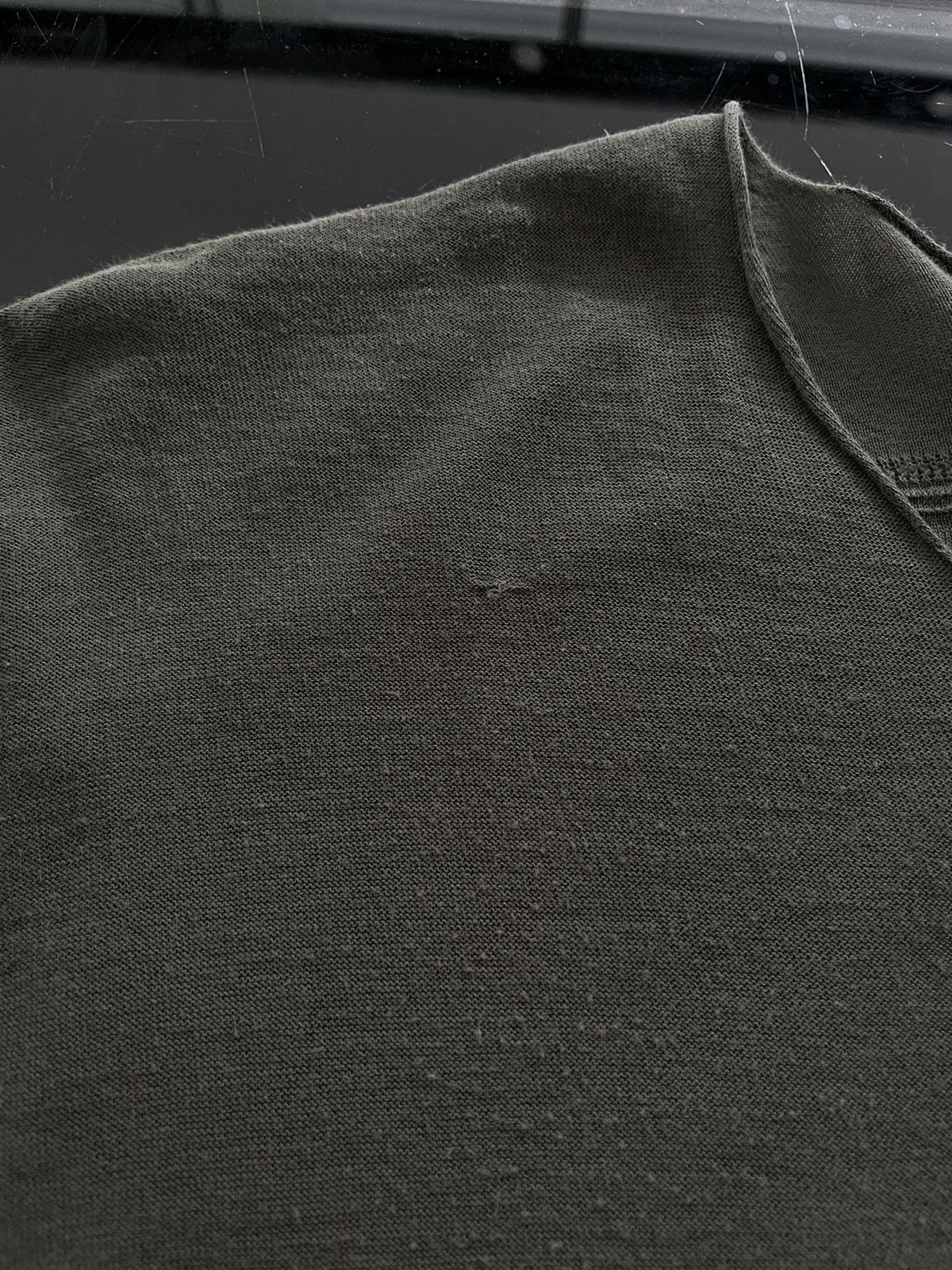 Label Under Construction LUC Grey Lightweight Cotton Arched Tshirt Size US L / EU 52-54 / 3 - 10 Thumbnail
