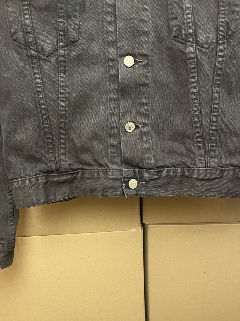 Levi's VINTAGE LEVI'S 90'S USA JEANS DENIM TRUCKER JACKET AMERICAN Size L / US 10 / IT 46 - 10 Thumbnail