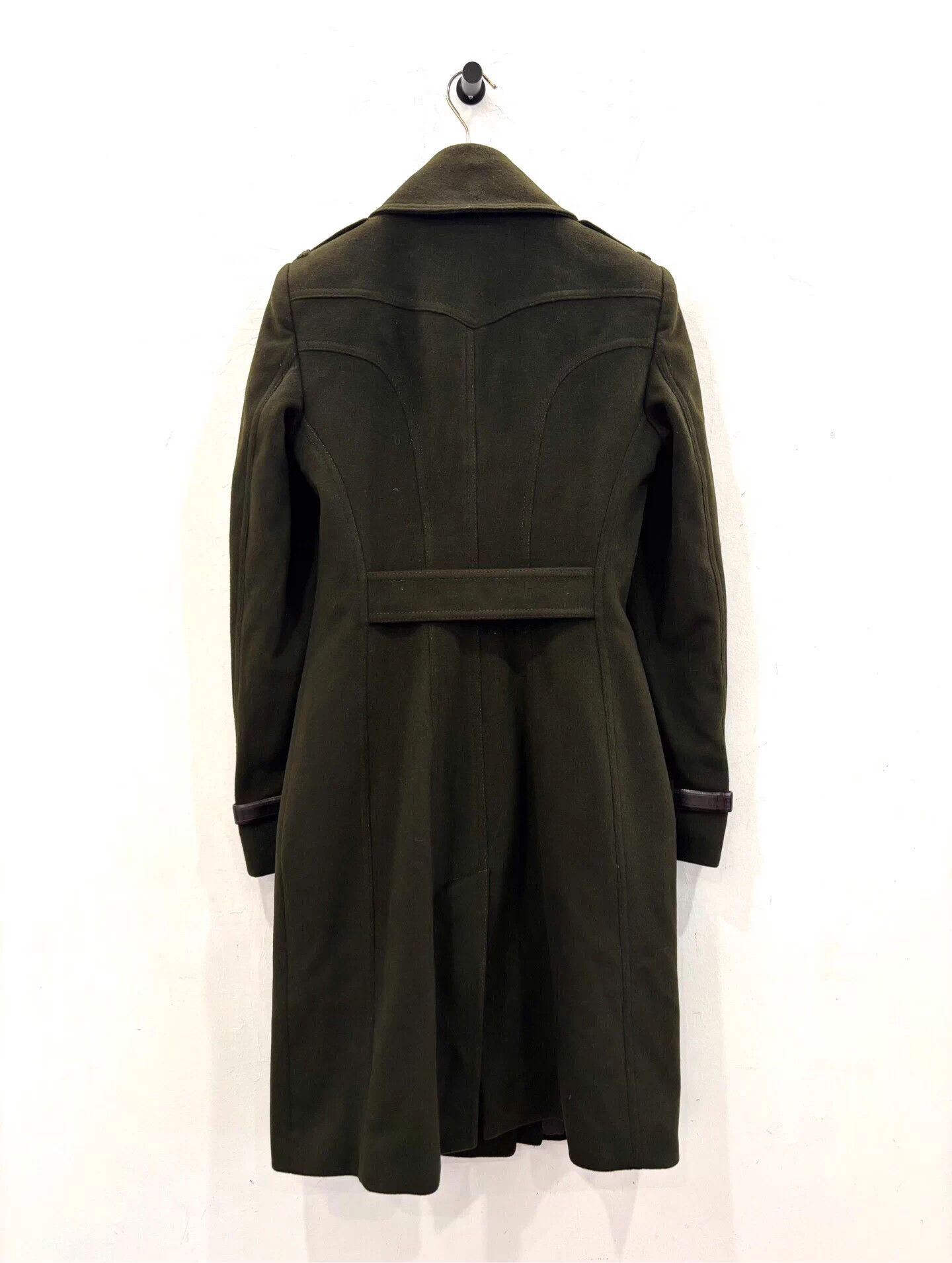 Burberry Burberry London women's green Horseferry coat UK4 Size XS / US 0-2 / IT 36-38 - 2 Thumbnail