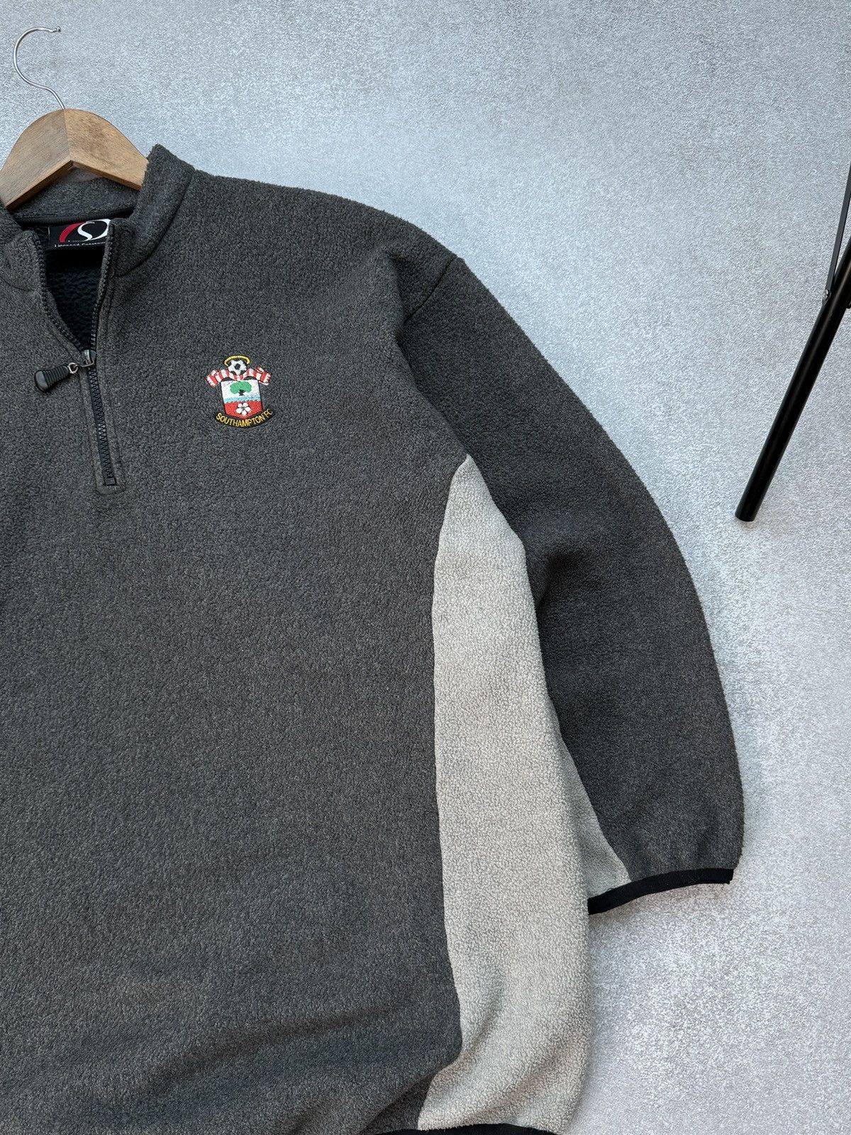Umbro Vintage Saints Southampton Fc Fleece Football Sweatshirt 1/4 Size US L / EU 52-54 / 3 - 5 Thumbnail