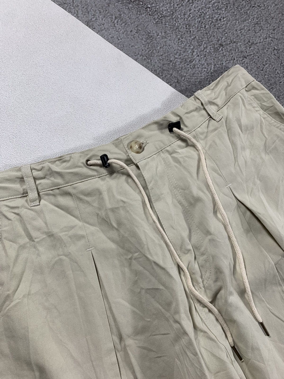 Yohji Yamamoto Costes one tuck twill balloon pants Size US 35 - 8 Thumbnail
