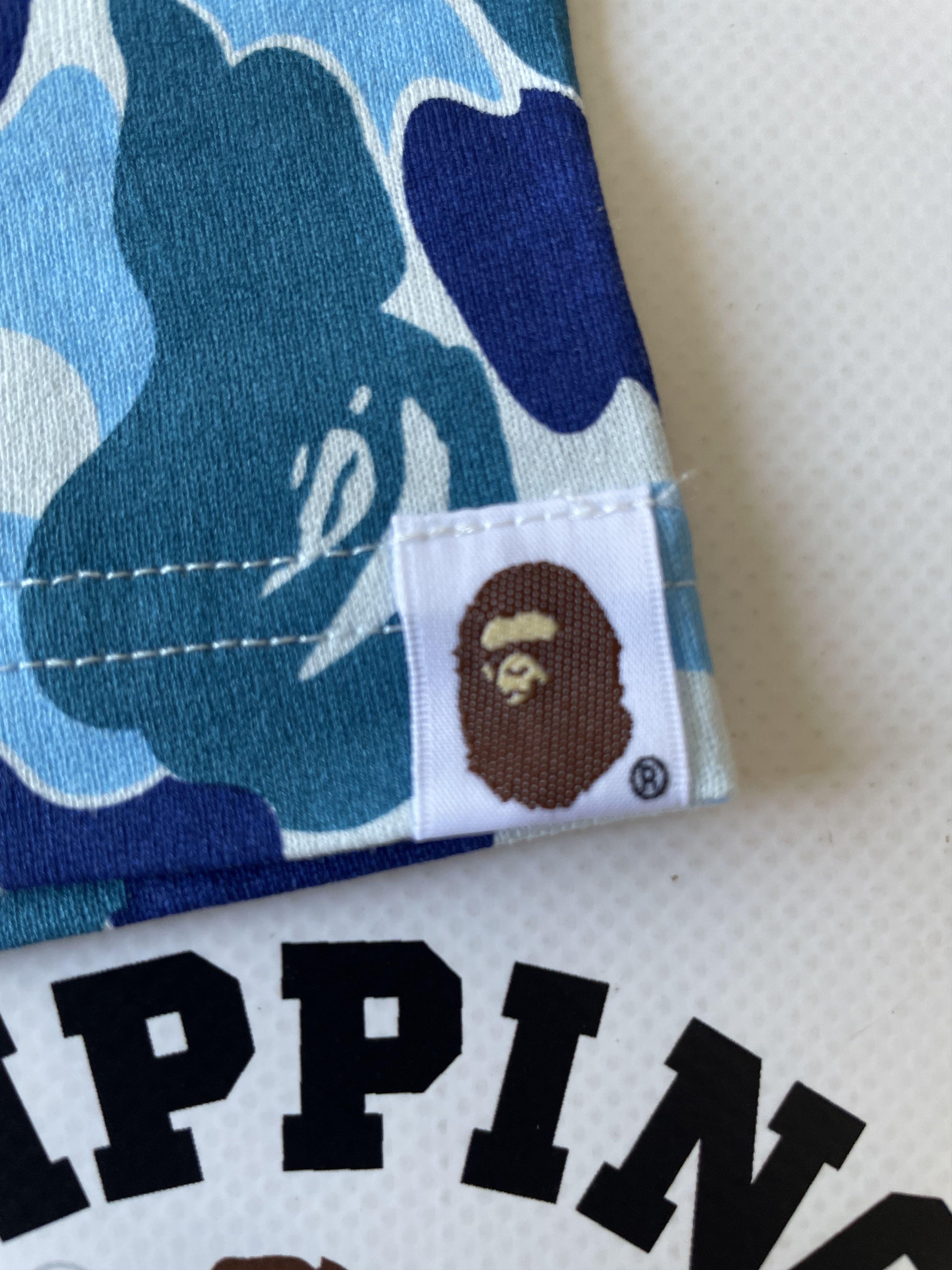Bape BAPE ABC CAMO COLLEGE TEE Size US L / EU 52-54 / 3 - 8 Thumbnail
