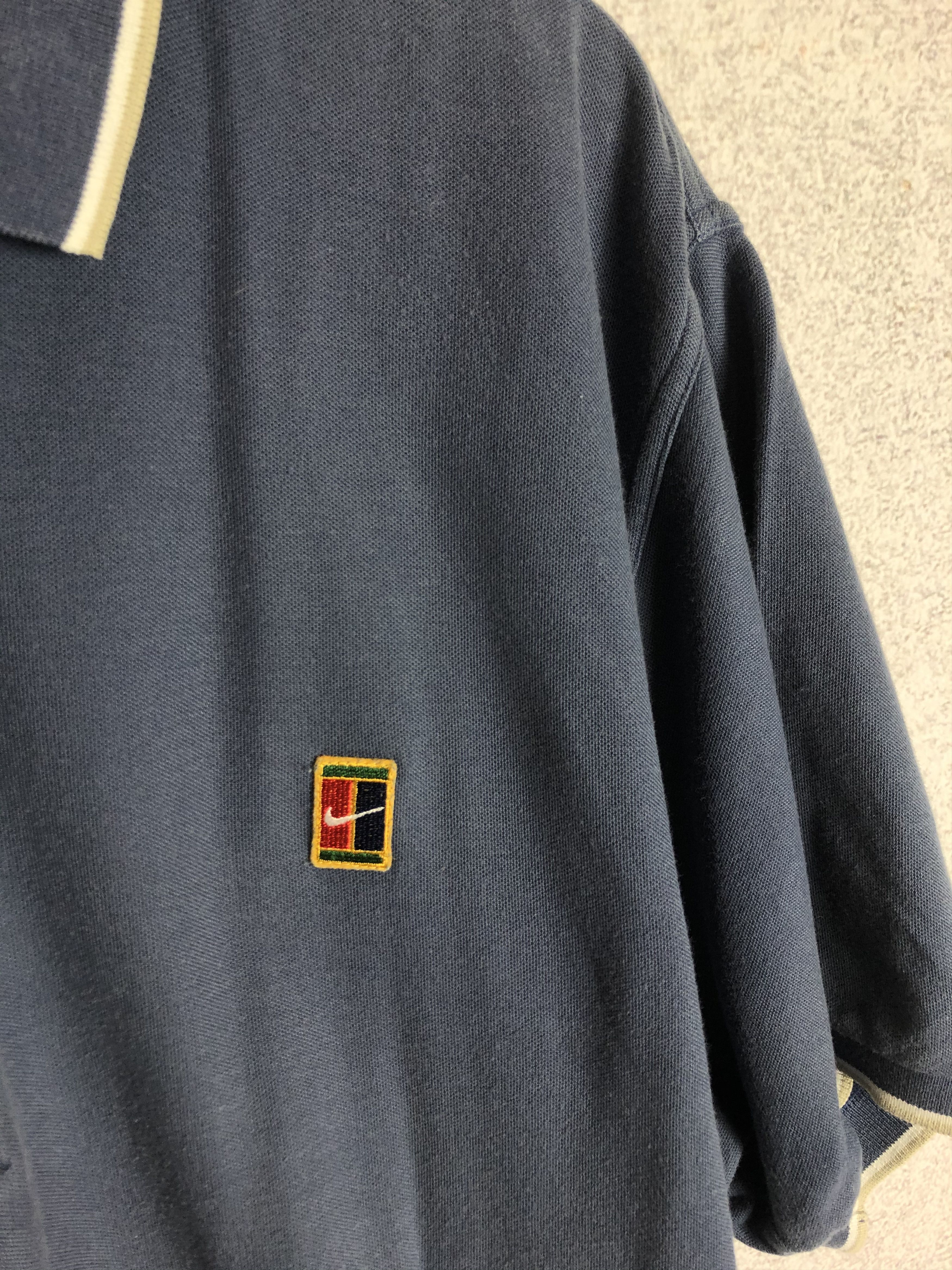 Nike Vintage Nike Challenge Court Small Swoosh Polo Shirt Size US L / EU 52-54 / 3 - 5 Thumbnail