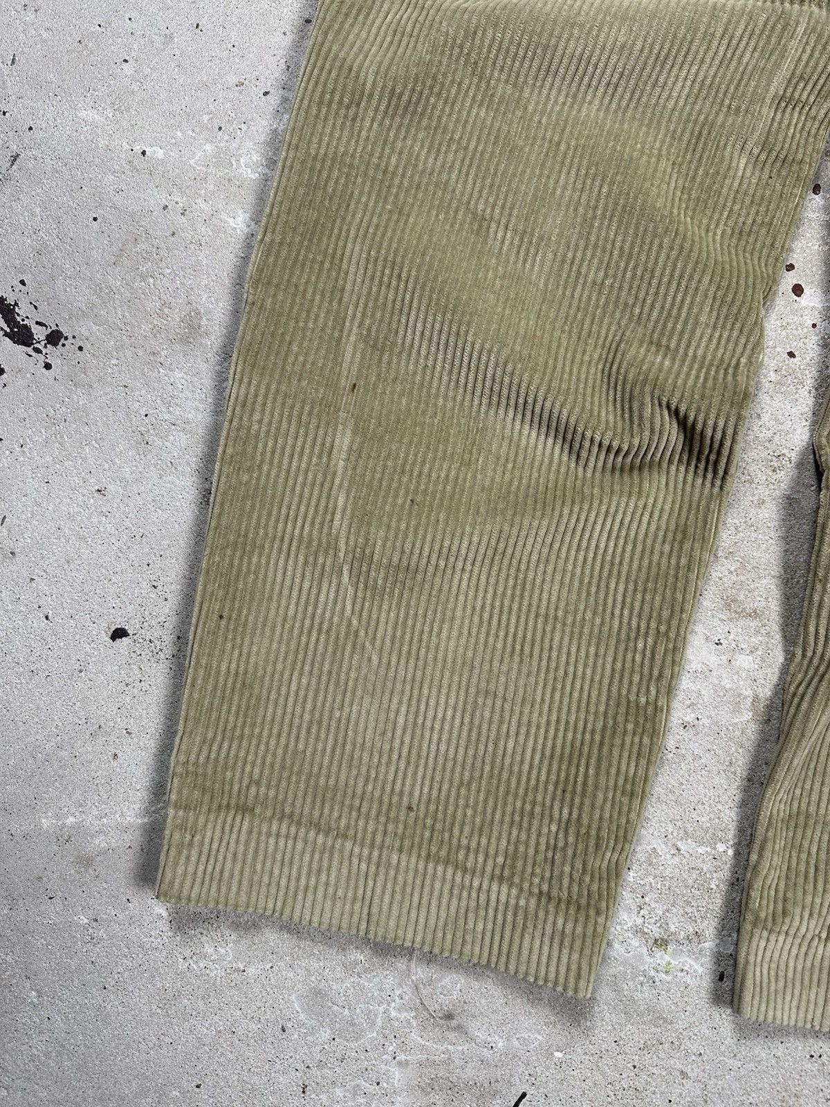 Yves Saint Laurent Vintage 90s Yves Saint Laurent Baggy Corduroy Beige Pants Size US 34 / EU 50 - 15 Thumbnail